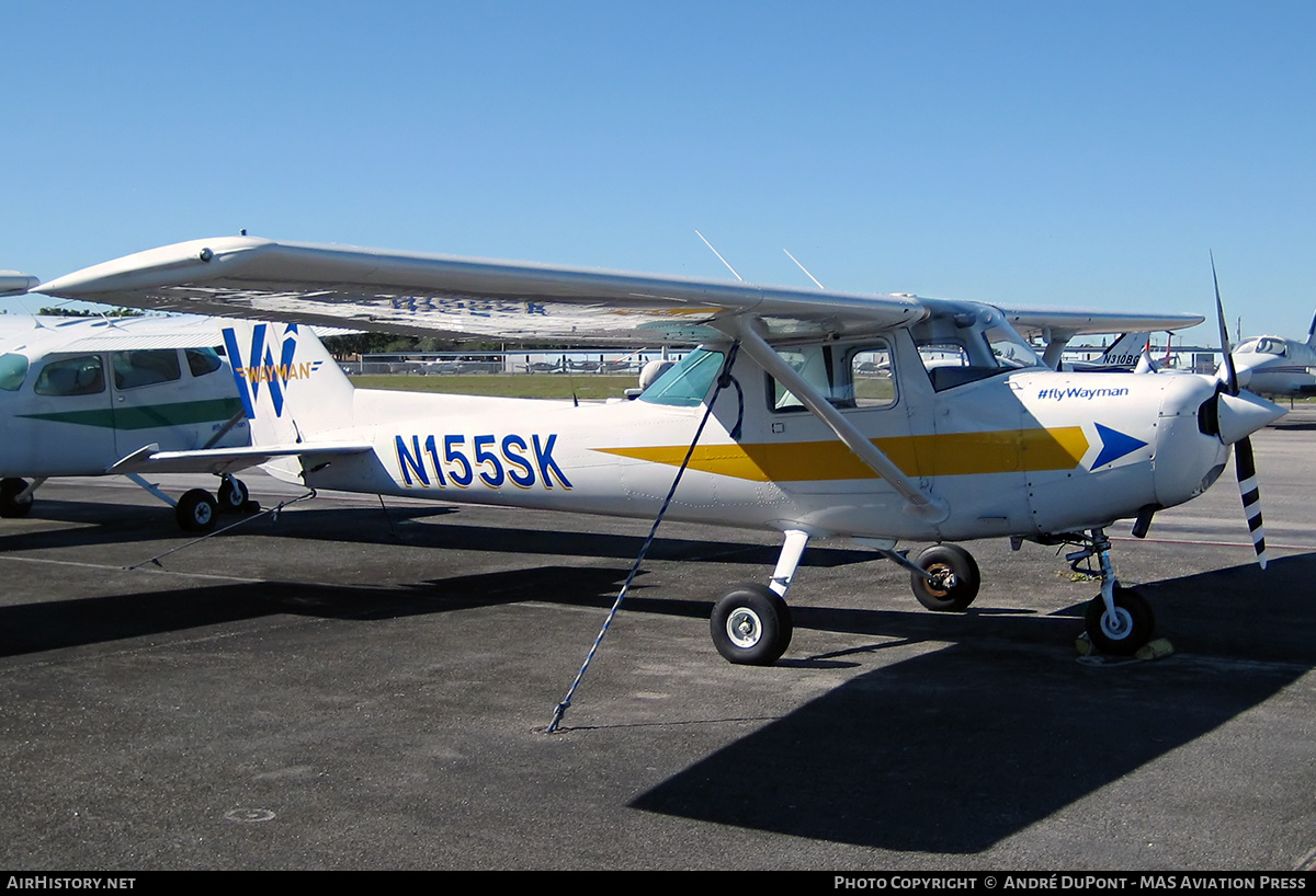 Aircraft Photo of N155SK | Cessna 152 | Wayman Aviation Academy | AirHistory.net #499950