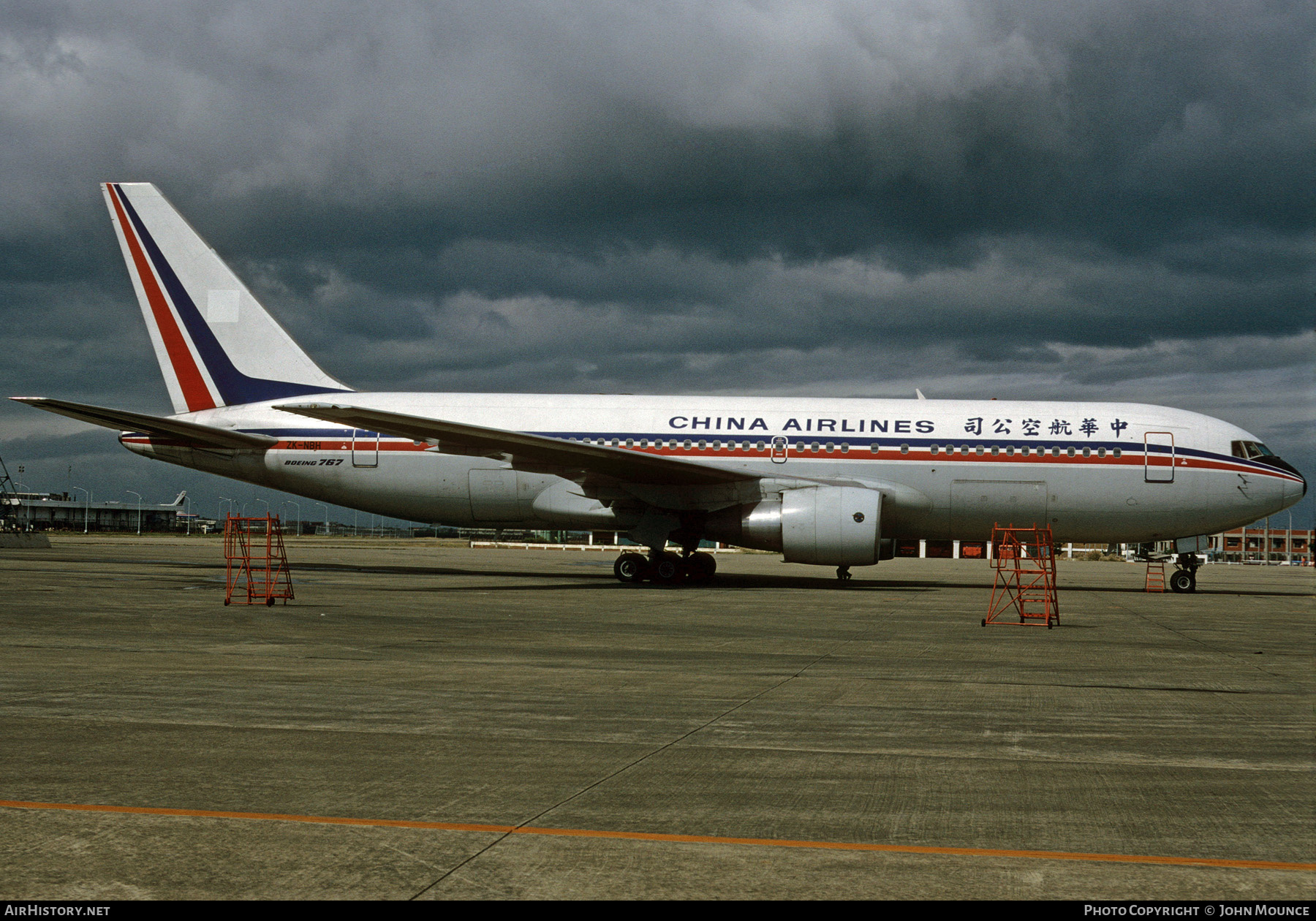 Aircraft Photo of ZK-NBH / EX B-1838 | Boeing 767-209 | Air New Zealand | China Airlines | AirHistory.net #499952