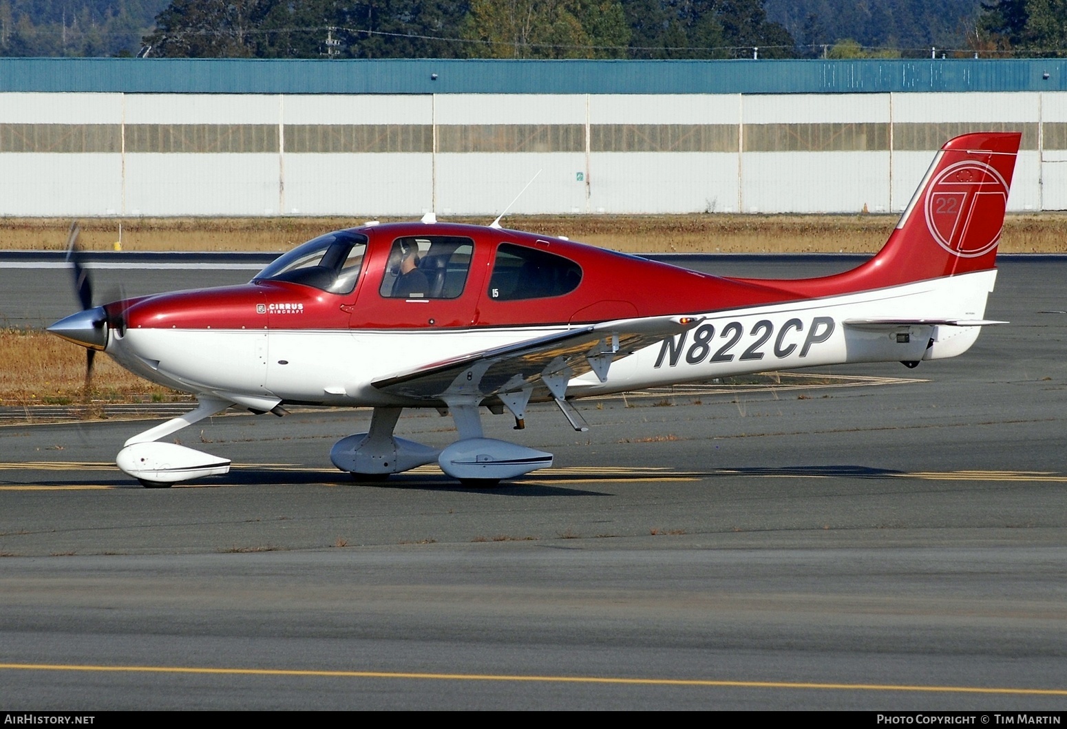 Aircraft Photo of N822CP | Cirrus SR-22T G5 | AirHistory.net #499965