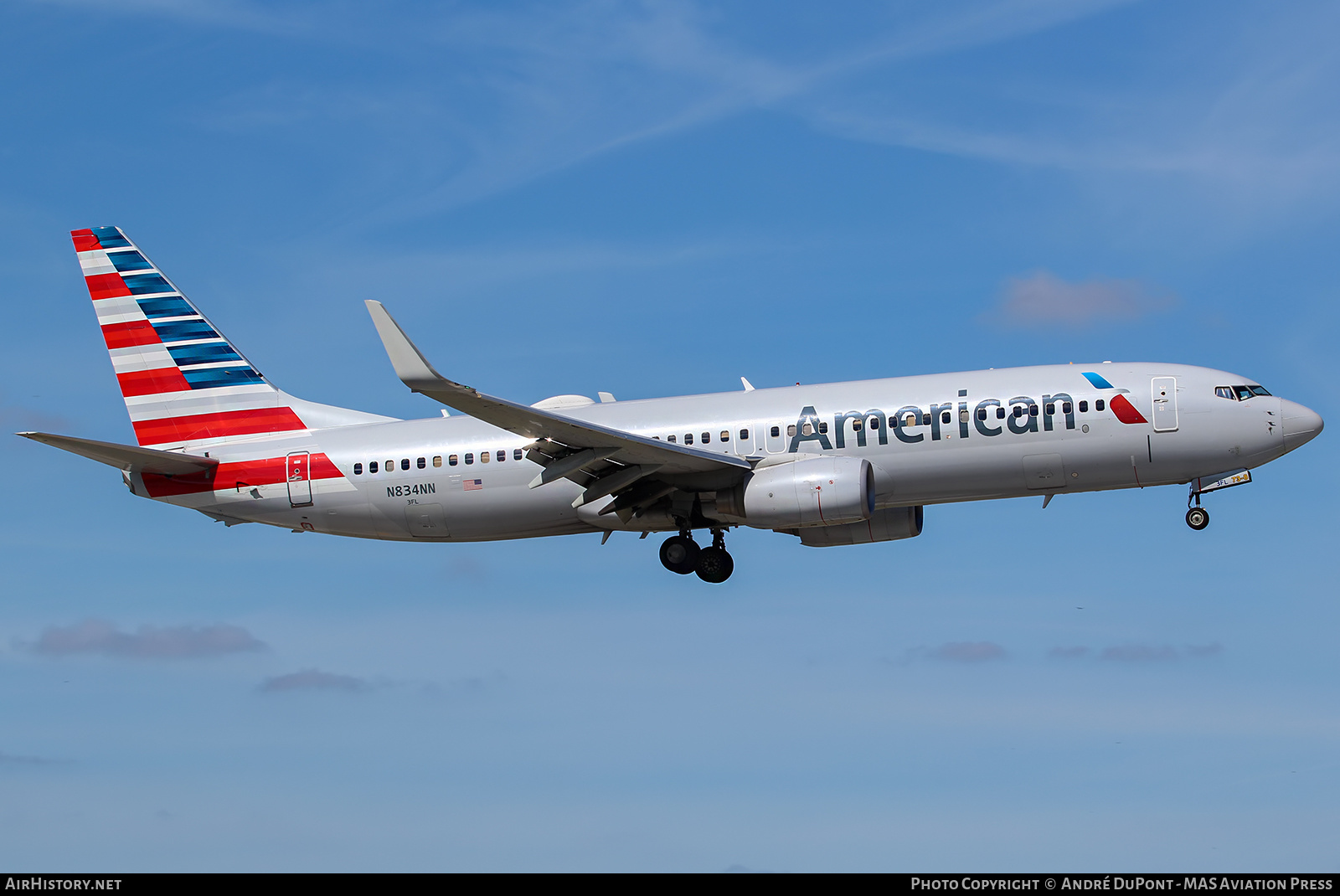 Aircraft Photo of N834NN | Boeing 737-823 | American Airlines | AirHistory.net #499977