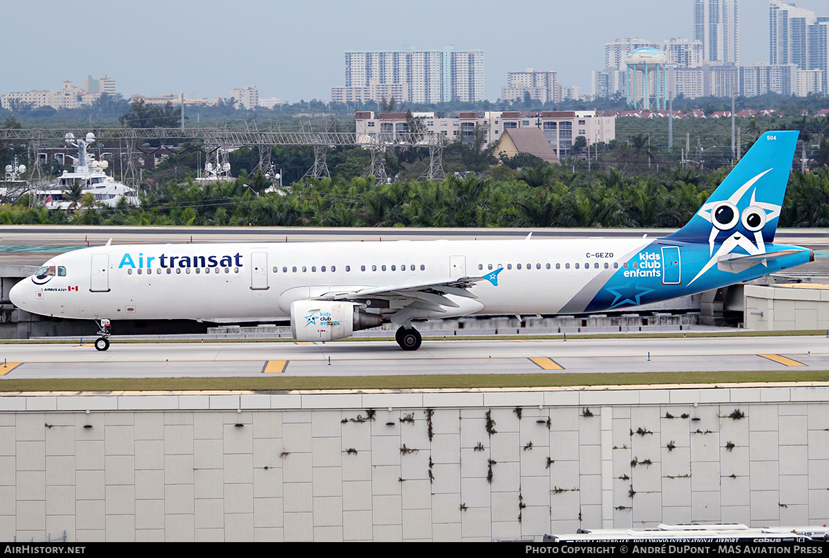 Aircraft Photo of C-GEZO | Airbus A321-211 | Air Transat | AirHistory.net #499989