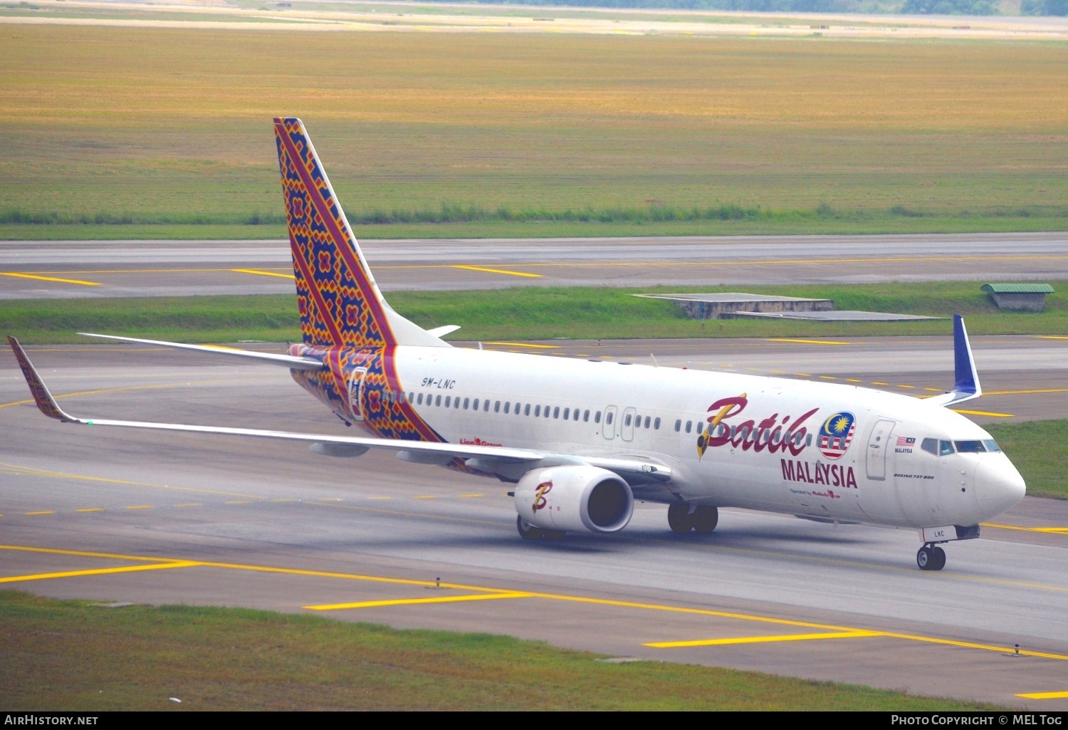 Aircraft Photo of 9M-LNC | Boeing 737-800 | Batik Air Malaysia | AirHistory.net #500011
