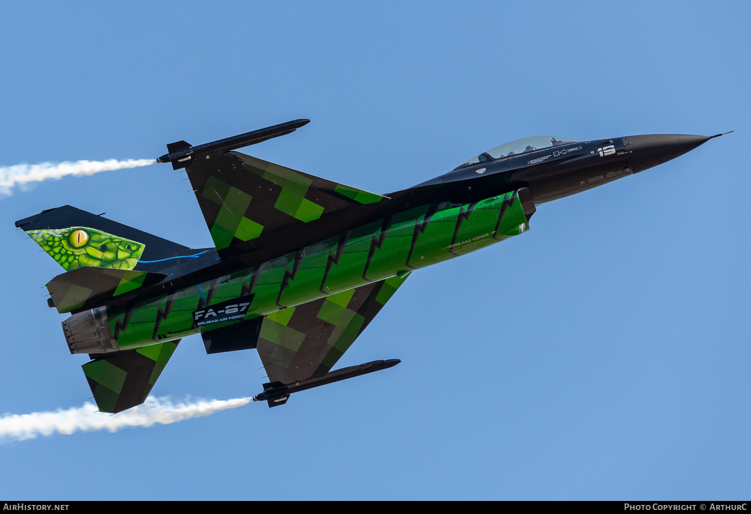 Aircraft Photo of FA-87 | General Dynamics F-16AM Fighting Falcon | Belgium - Air Force | AirHistory.net #500013