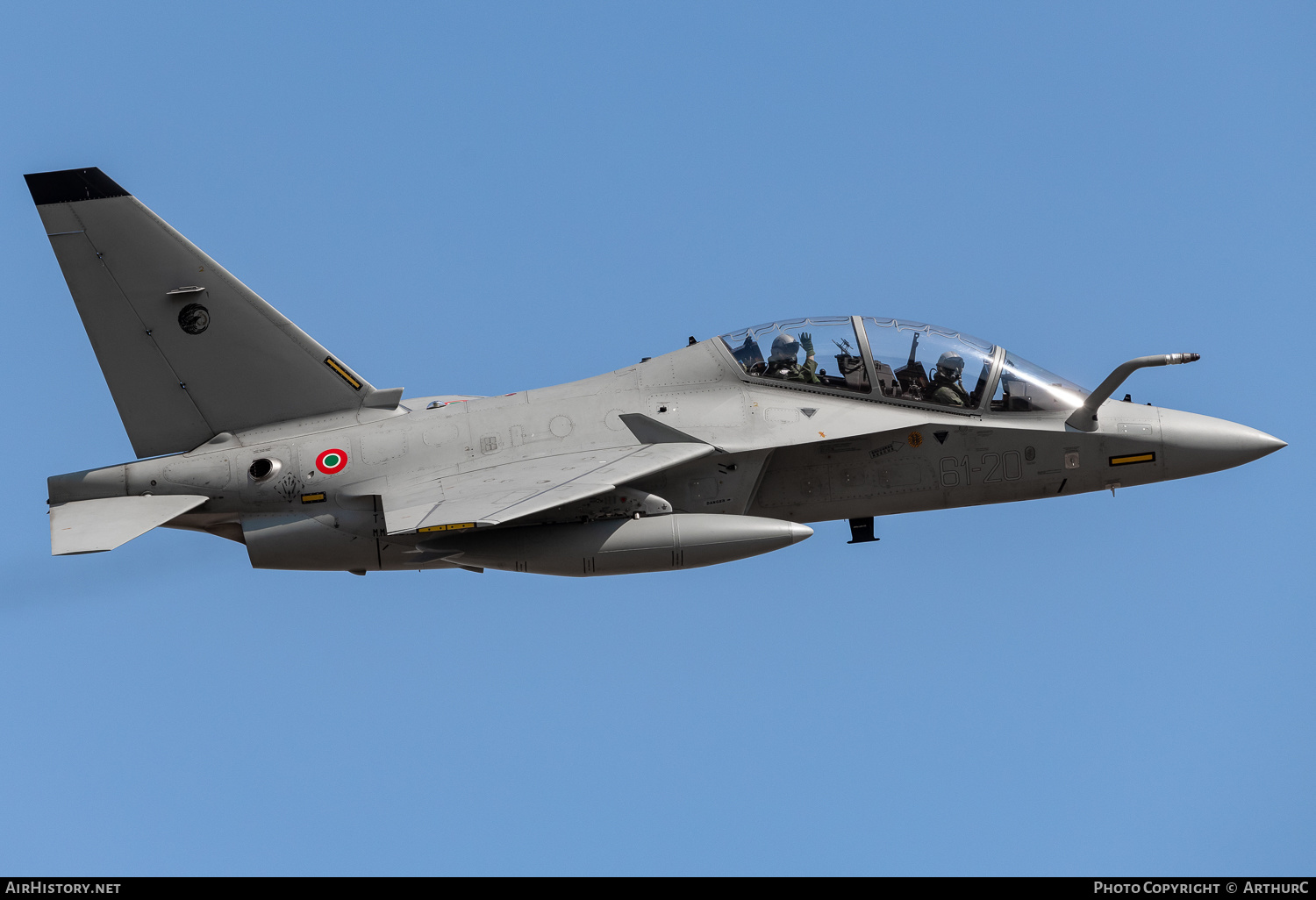 Aircraft Photo of MM55219 | Alenia Aermacchi T-346A Master | Italy - Air Force | AirHistory.net #500022