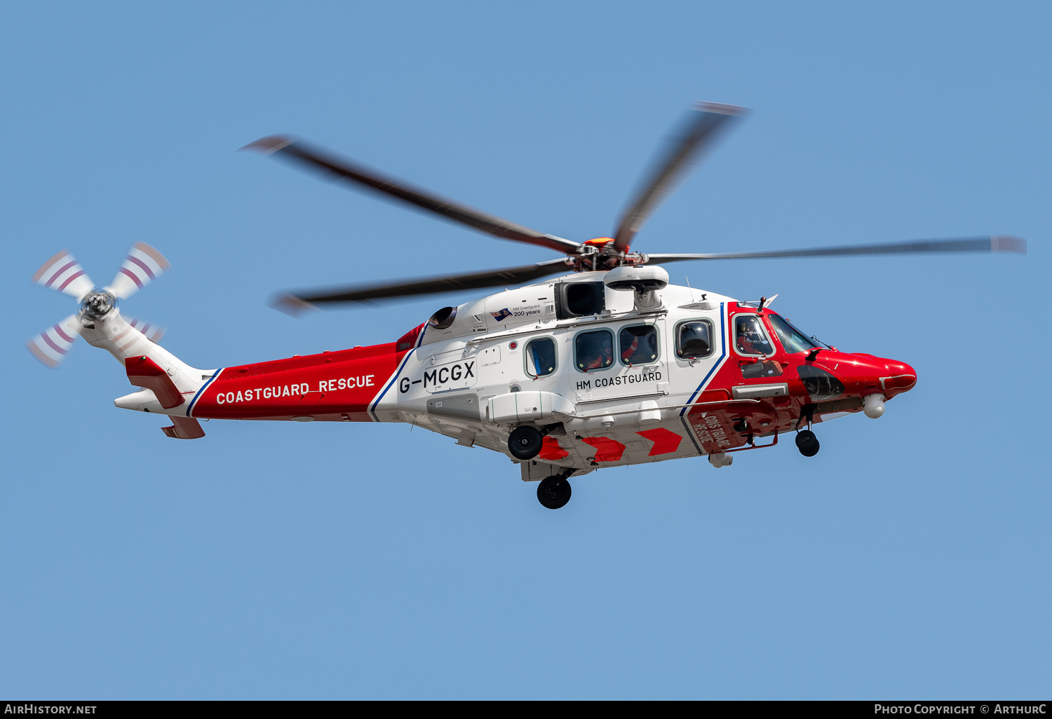 Aircraft Photo of G-MCGX | AgustaWestland AW-189 | HM Coastguard | AirHistory.net #500051