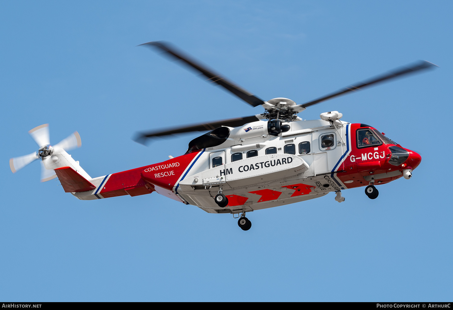 Aircraft Photo of G-MCGJ | Sikorsky S-92A | HM Coastguard | AirHistory.net #500057