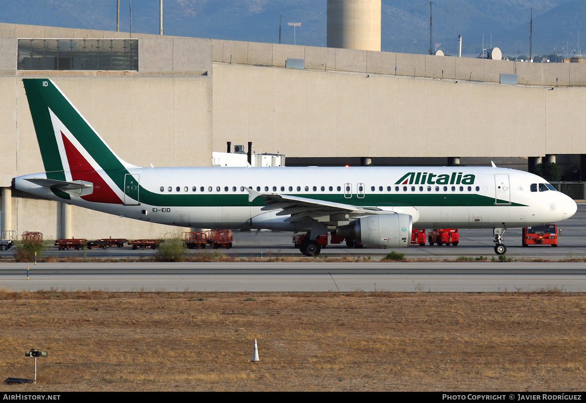 Aircraft Photo of EI-EID | Airbus A320-216 | Alitalia | AirHistory.net #500061