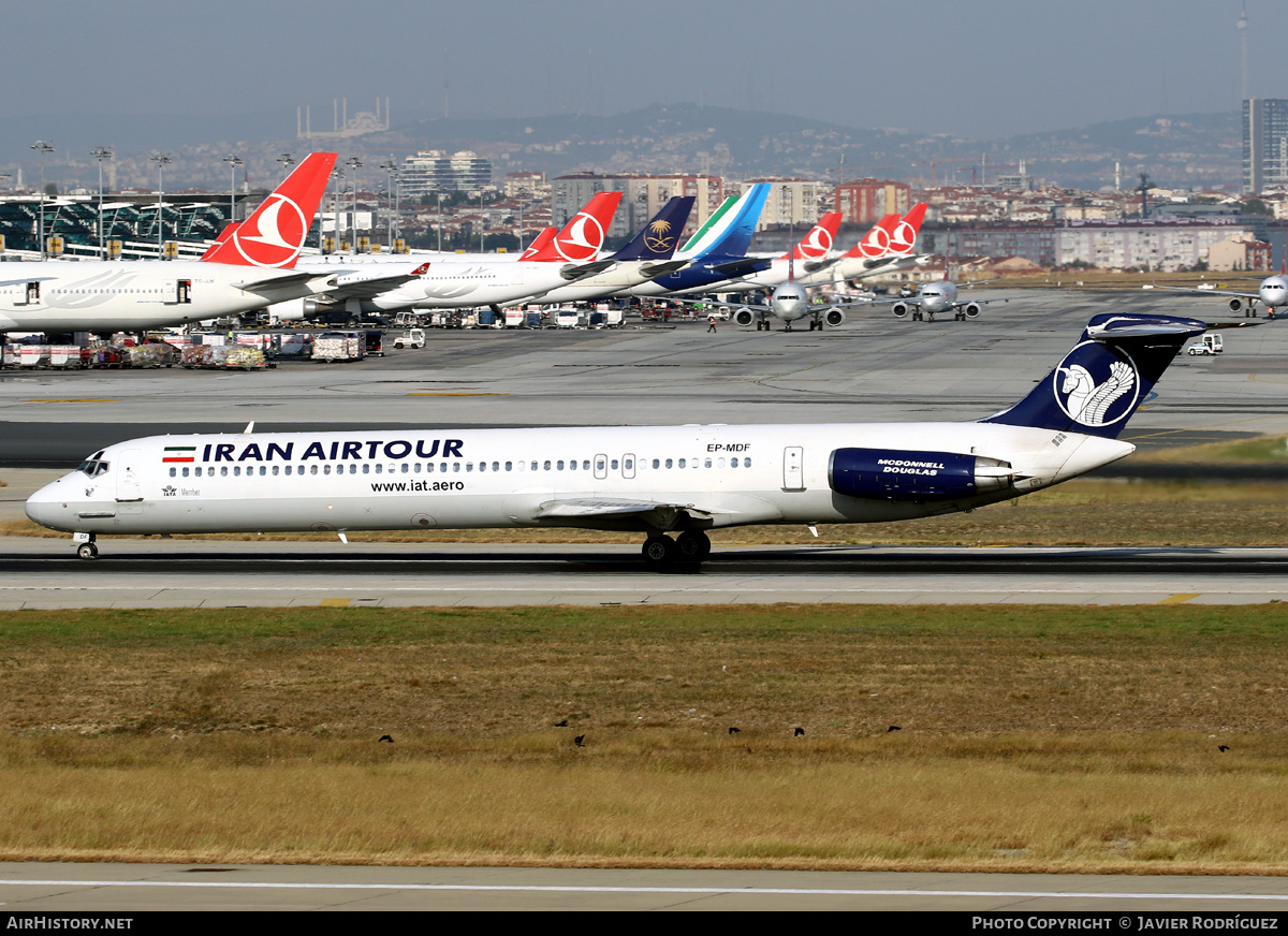 Aircraft Photo of EP-MDF | McDonnell Douglas MD-83 (DC-9-83) | Iran AirTour Airlines | AirHistory.net #500070