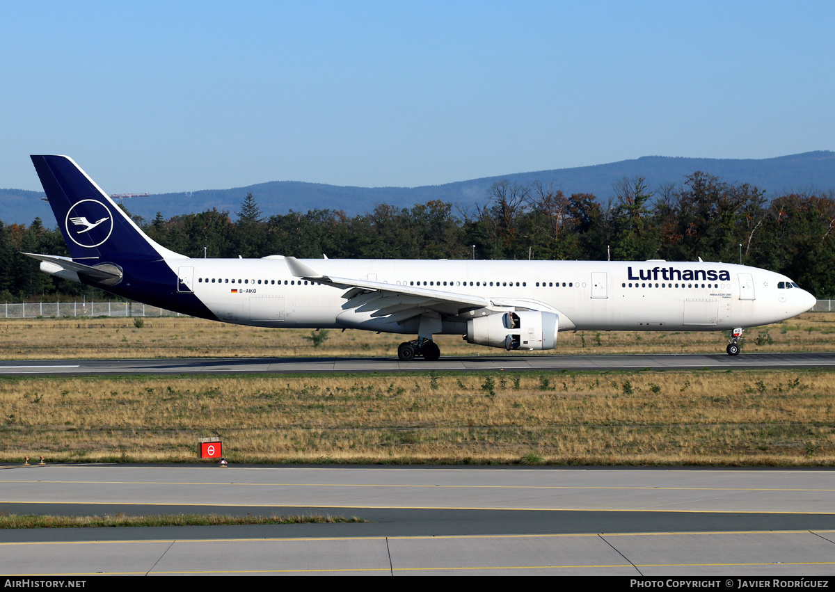 Aircraft Photo of D-AIKO | Airbus A330-343E | Lufthansa | AirHistory.net #500075