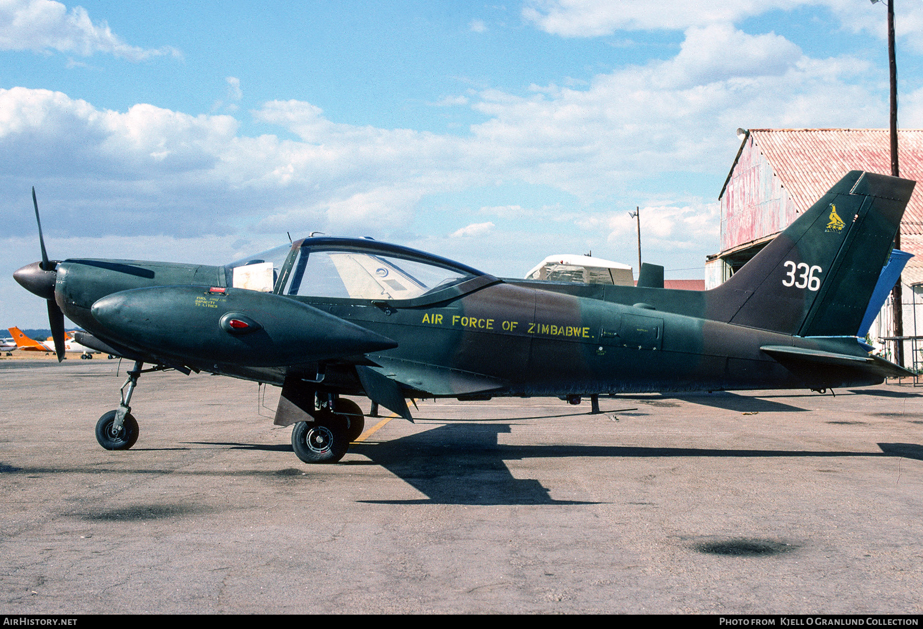 Aircraft Photo of 336 | SIAI-Marchetti SF-260W Genet | Zimbabwe - Air Force | AirHistory.net #500090
