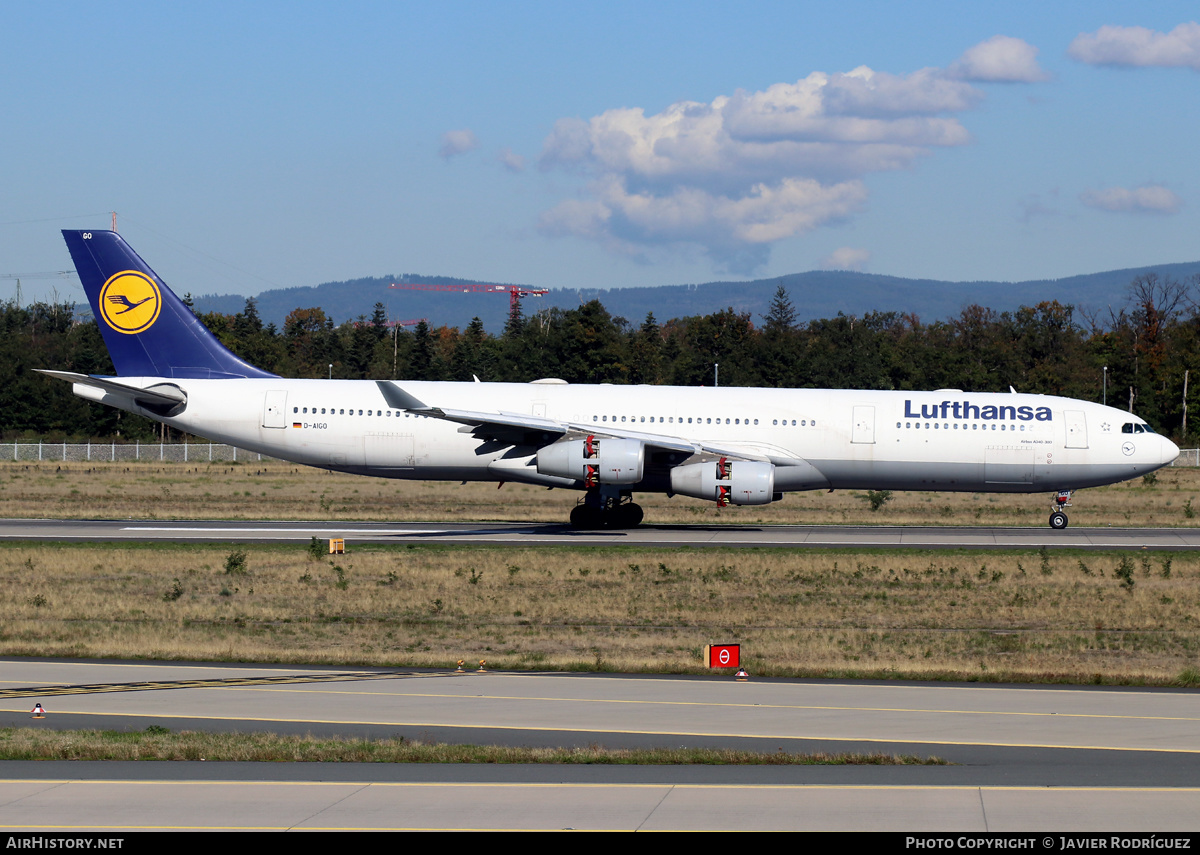 Aircraft Photo of D-AIGO | Airbus A340-313 | Lufthansa | AirHistory.net #500097