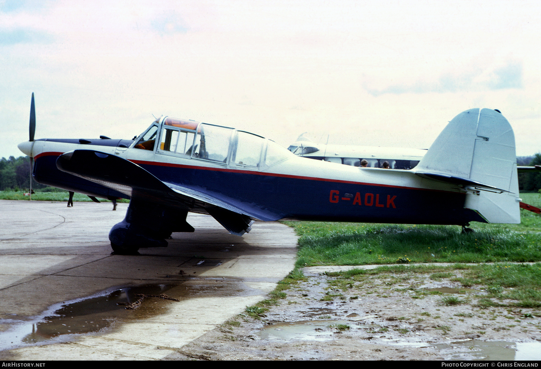 Aircraft Photo of G-AOLK | Percival P.40 Prentice T1 | AirHistory.net #500103
