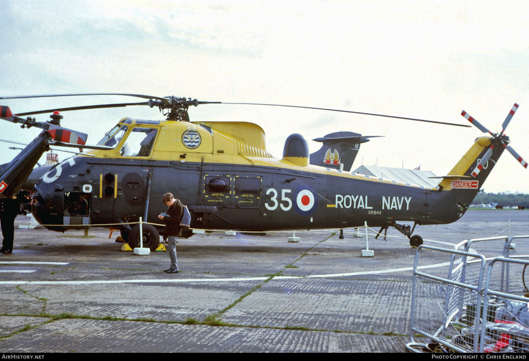 Aircraft Photo of XM844 | Westland WS-58 Wessex HAS.3 | UK - Navy | AirHistory.net #500108