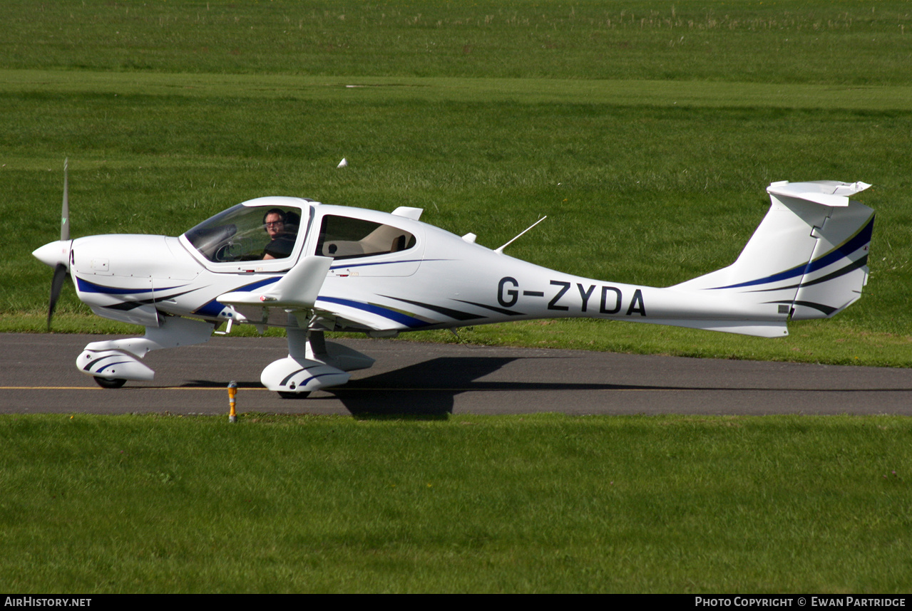 Aircraft Photo of G-ZYDA | Diamond DA40 NG Diamond Star | AirHistory.net #500109