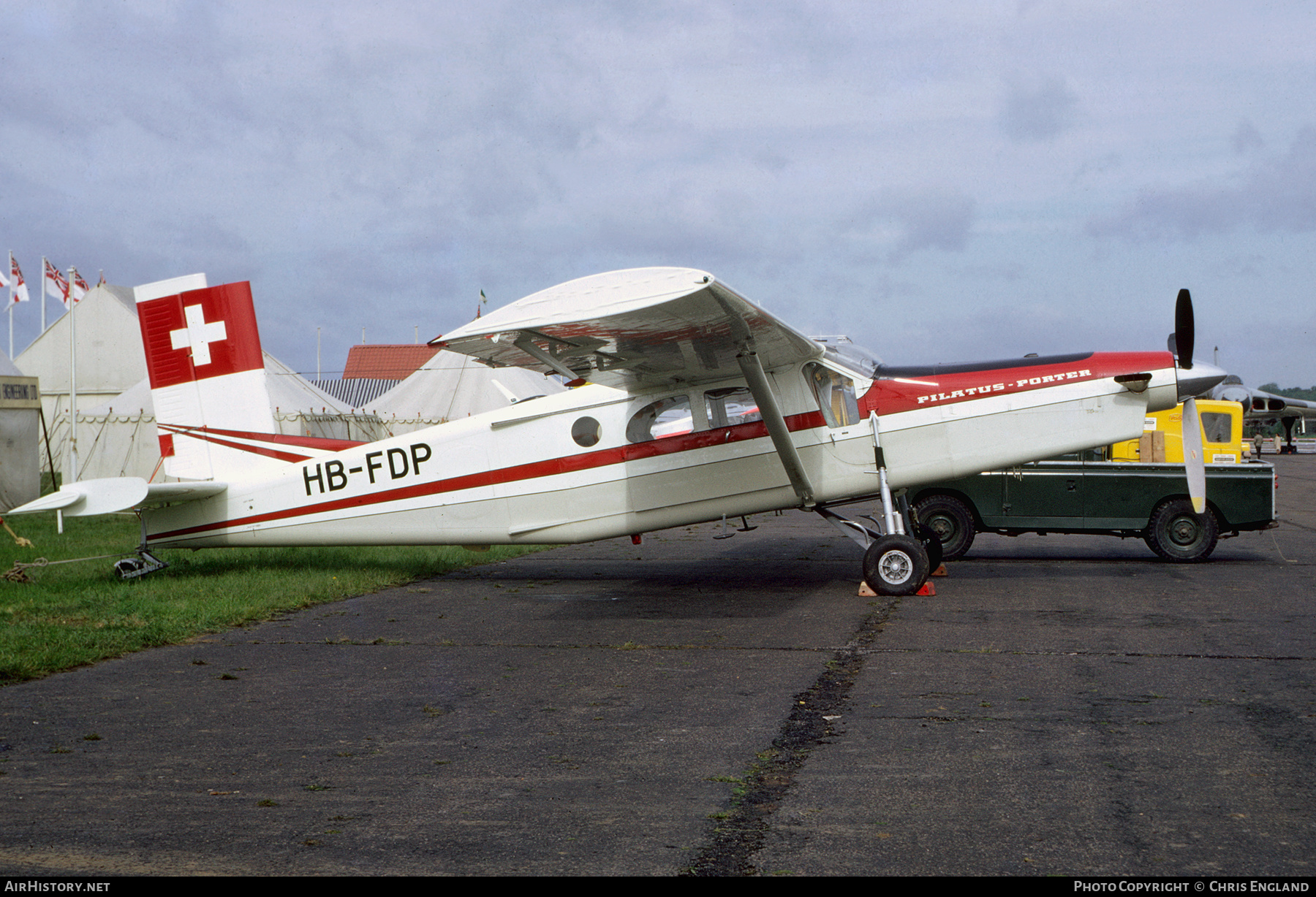 Aircraft Photo of HB-FDP | Pilatus PC-6/B1-H2 Turbo Porter | AirHistory.net #500112