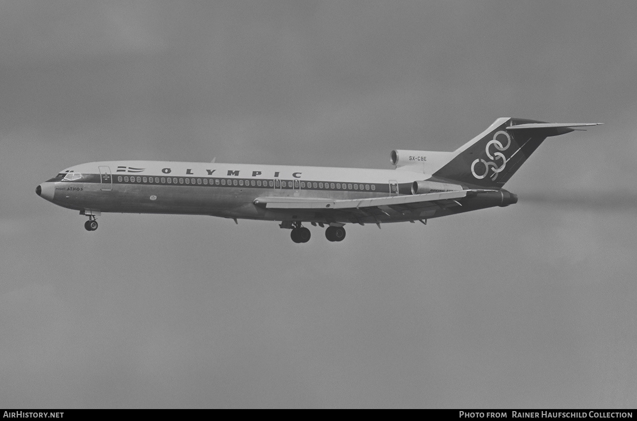 Aircraft Photo of SX-CBE | Boeing 727-284 | Olympic | AirHistory.net #500120