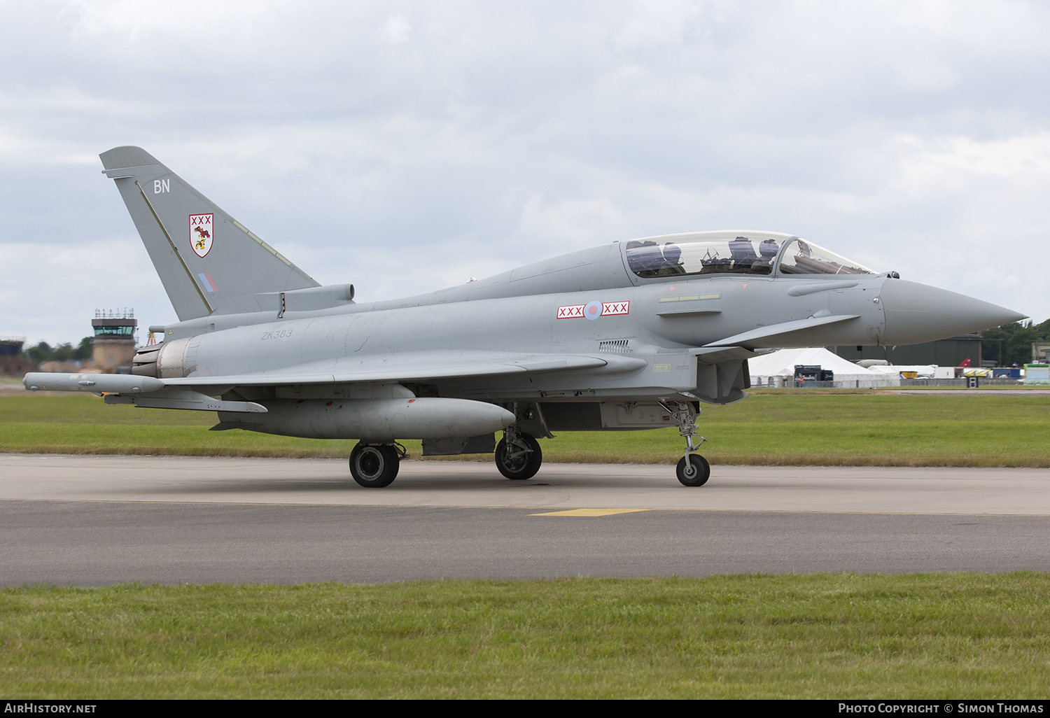 Aircraft Photo of ZK383 | Eurofighter EF-2000 Typhoon T3 | UK - Air Force | AirHistory.net #500143