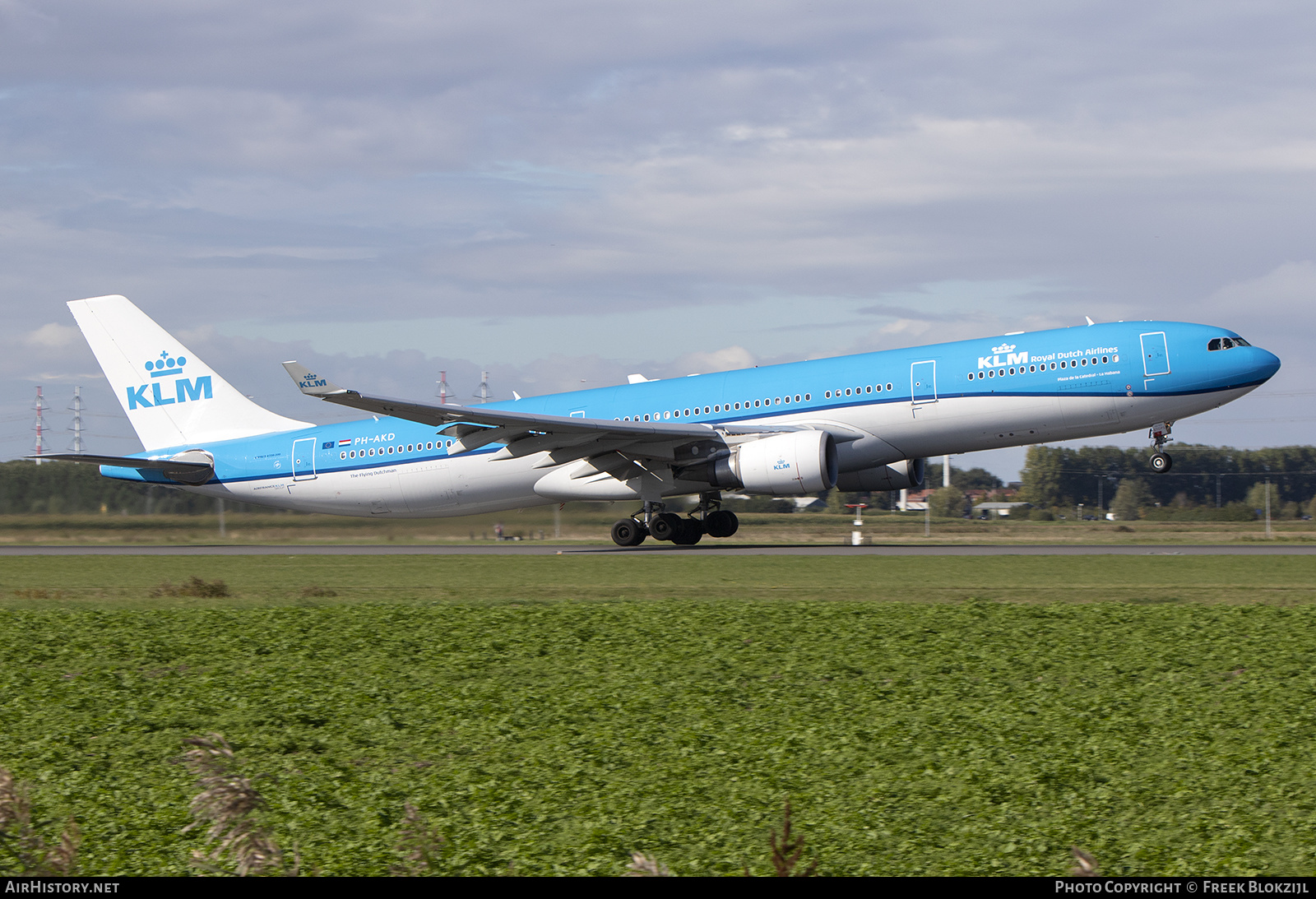 Aircraft Photo of PH-AKD | Airbus A330-303 | KLM - Royal Dutch Airlines | AirHistory.net #500148
