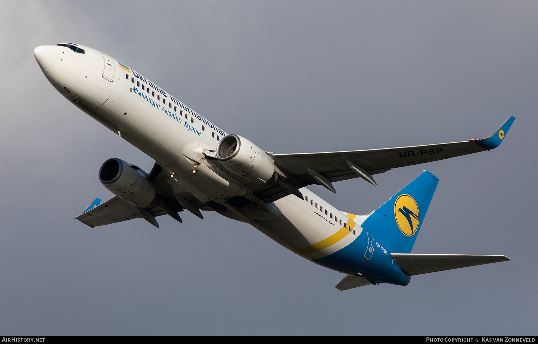 Aircraft Photo of UR-PSP | Boeing 737-8Q8 | Ukraine International Airlines | AirHistory.net #500180