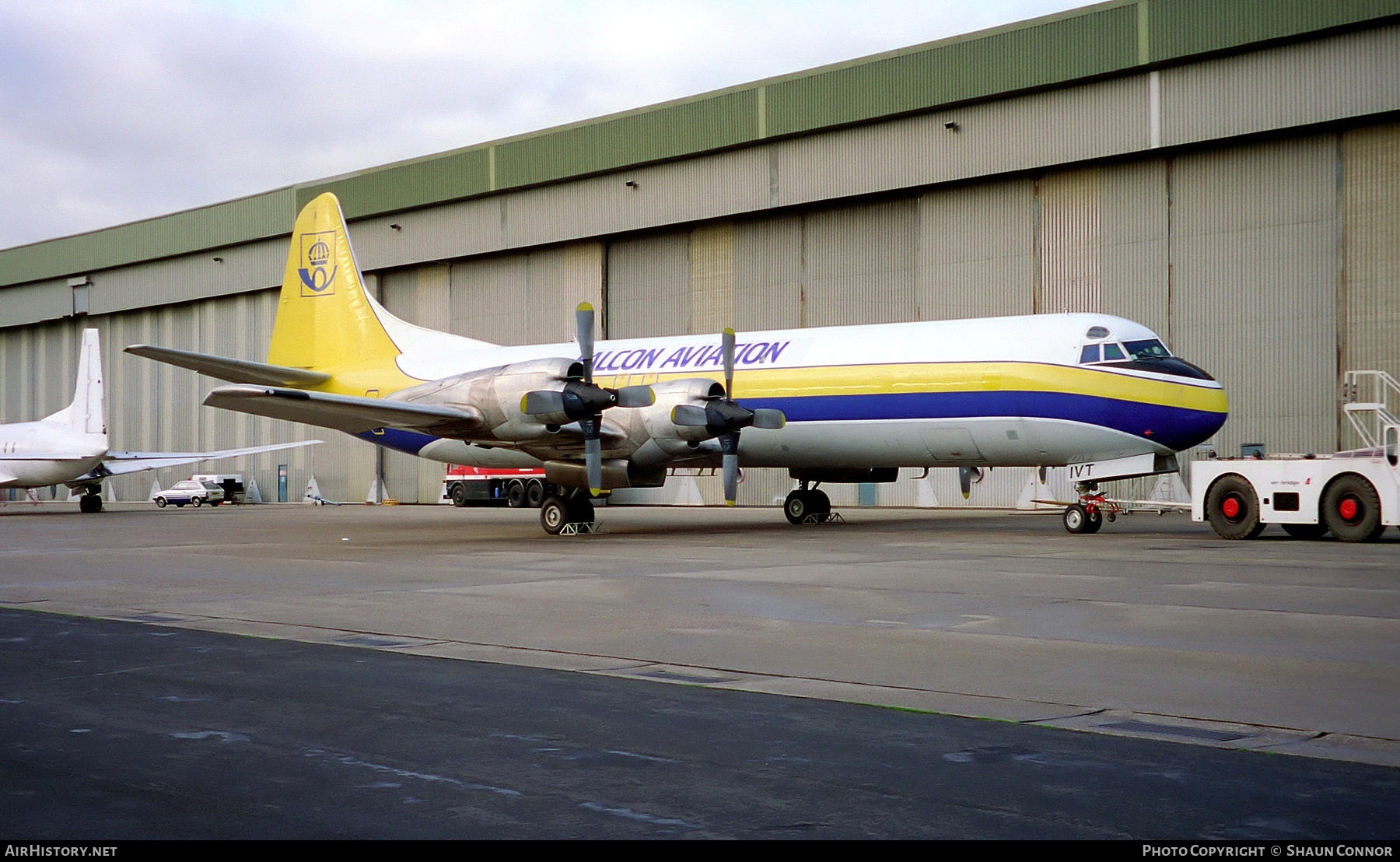 Aircraft Photo of SE-IVT | Lockheed L-188C(F) Electra | Falcon Aviation | AirHistory.net #500195