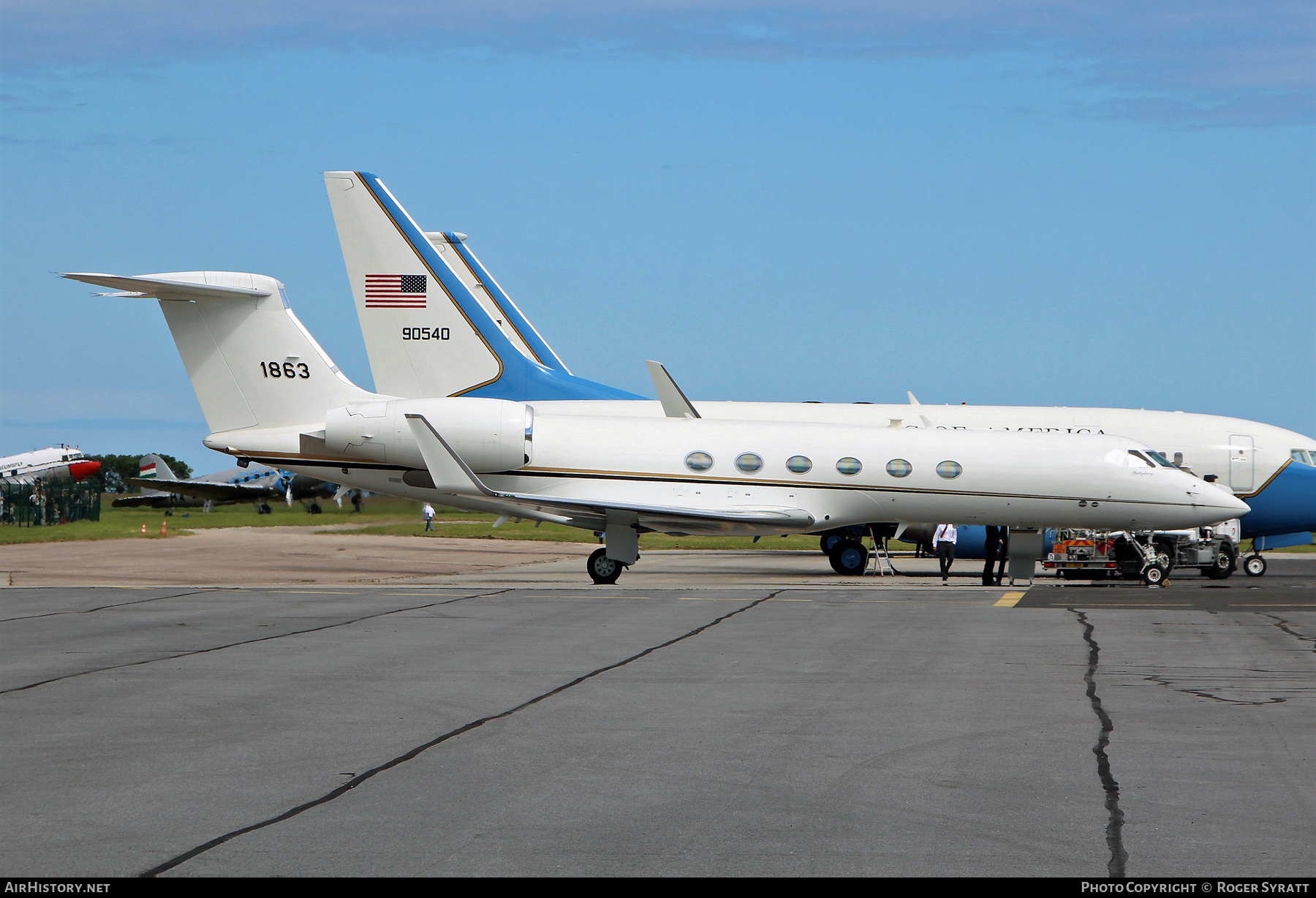 Aircraft Photo of 02-1863 / 1863 | Gulfstream Aerospace C-37A Gulfstream V (G-V) | USA - Army | AirHistory.net #500196