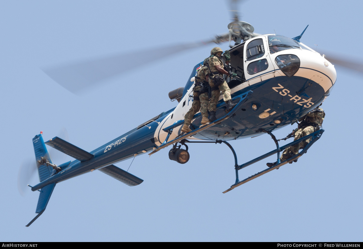 Aircraft Photo of ZS-RZS | Eurocopter AS-350B3 Squirrel | South African Police Service | AirHistory.net #500215