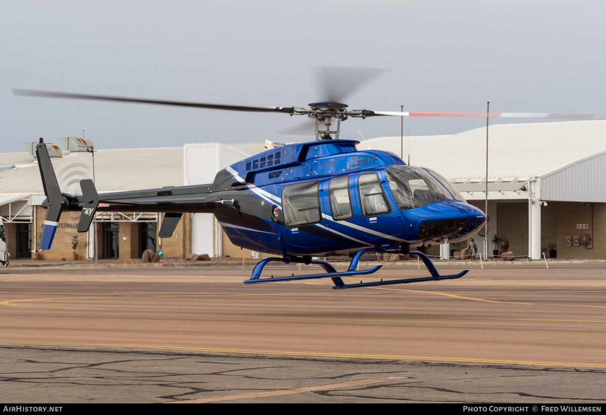 Aircraft Photo of ZS-RTF | Bell 407 | AirHistory.net #500225