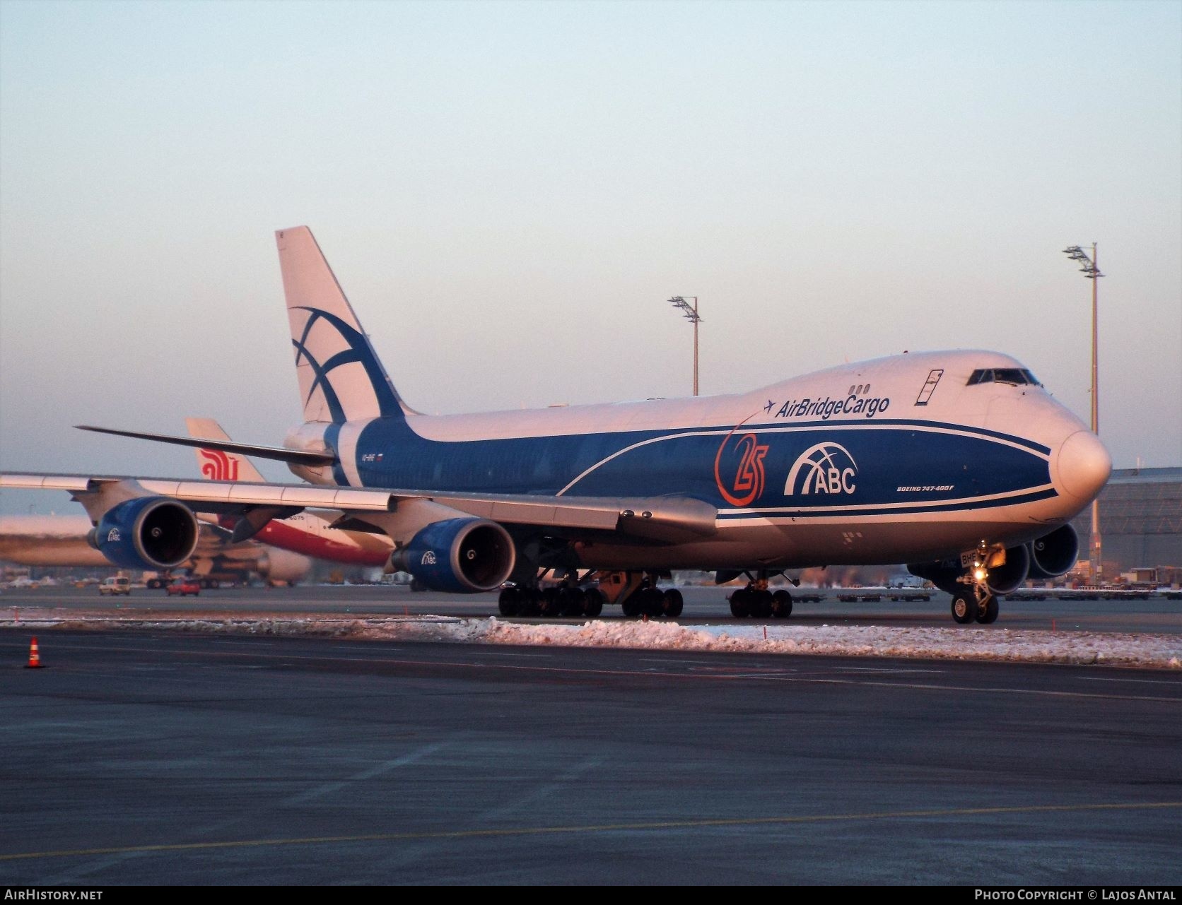 Aircraft Photo of VQ-BHE | Boeing 747-4KZF/SCD | ABC - AirBridgeCargo Airlines | AirHistory.net #500240