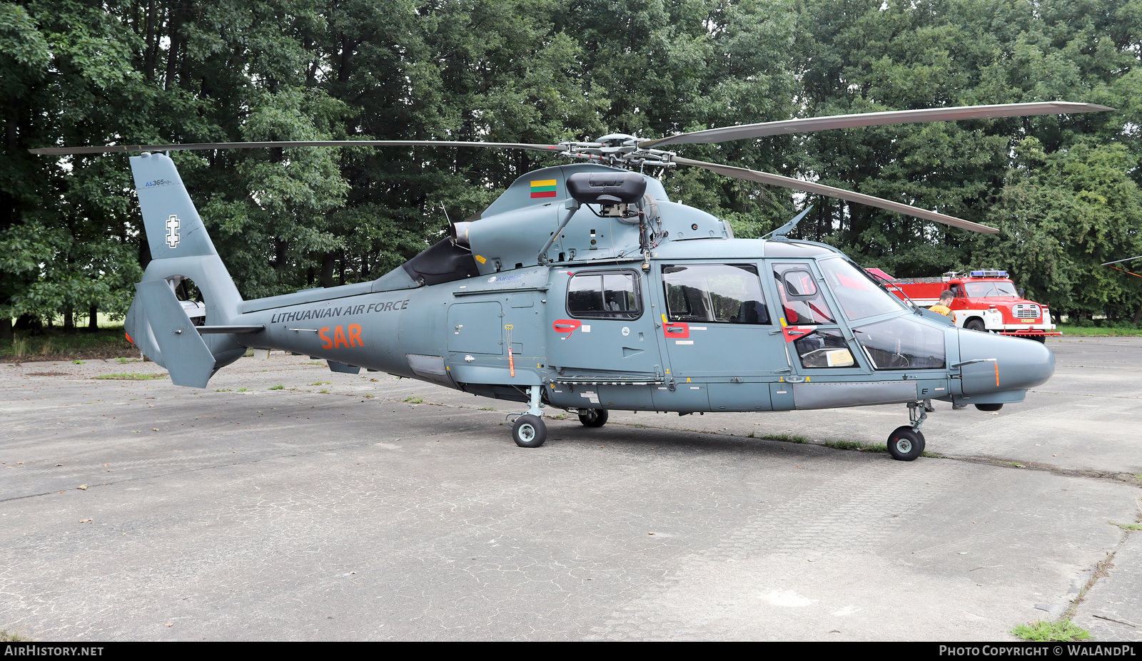 Aircraft Photo of 43 | Eurocopter AS-365N-3 Dauphin 2 | Lithuania - Air Force | AirHistory.net #500248