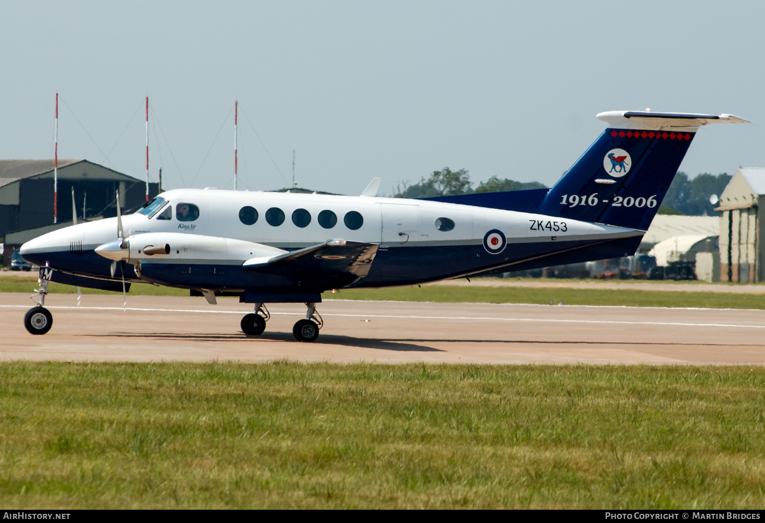 Aircraft Photo of ZK453 | Raytheon B200 King Air | UK - Air Force | AirHistory.net #500250