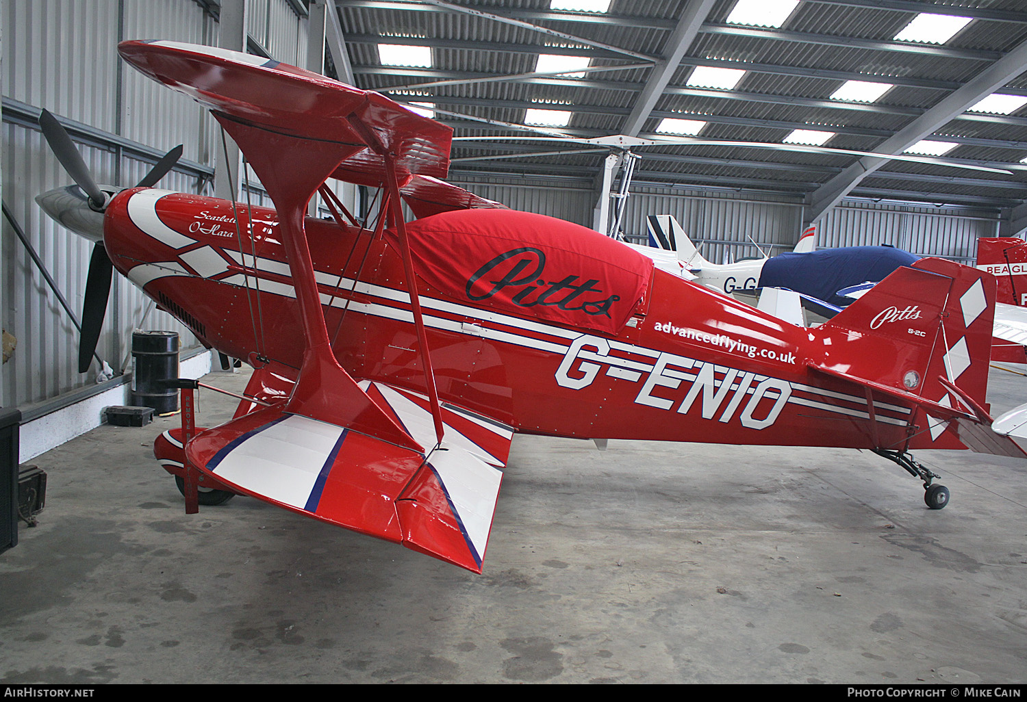 Aircraft Photo of G-ENIO | Pitts S-2C Special | Advanced Flying London | AirHistory.net #500258