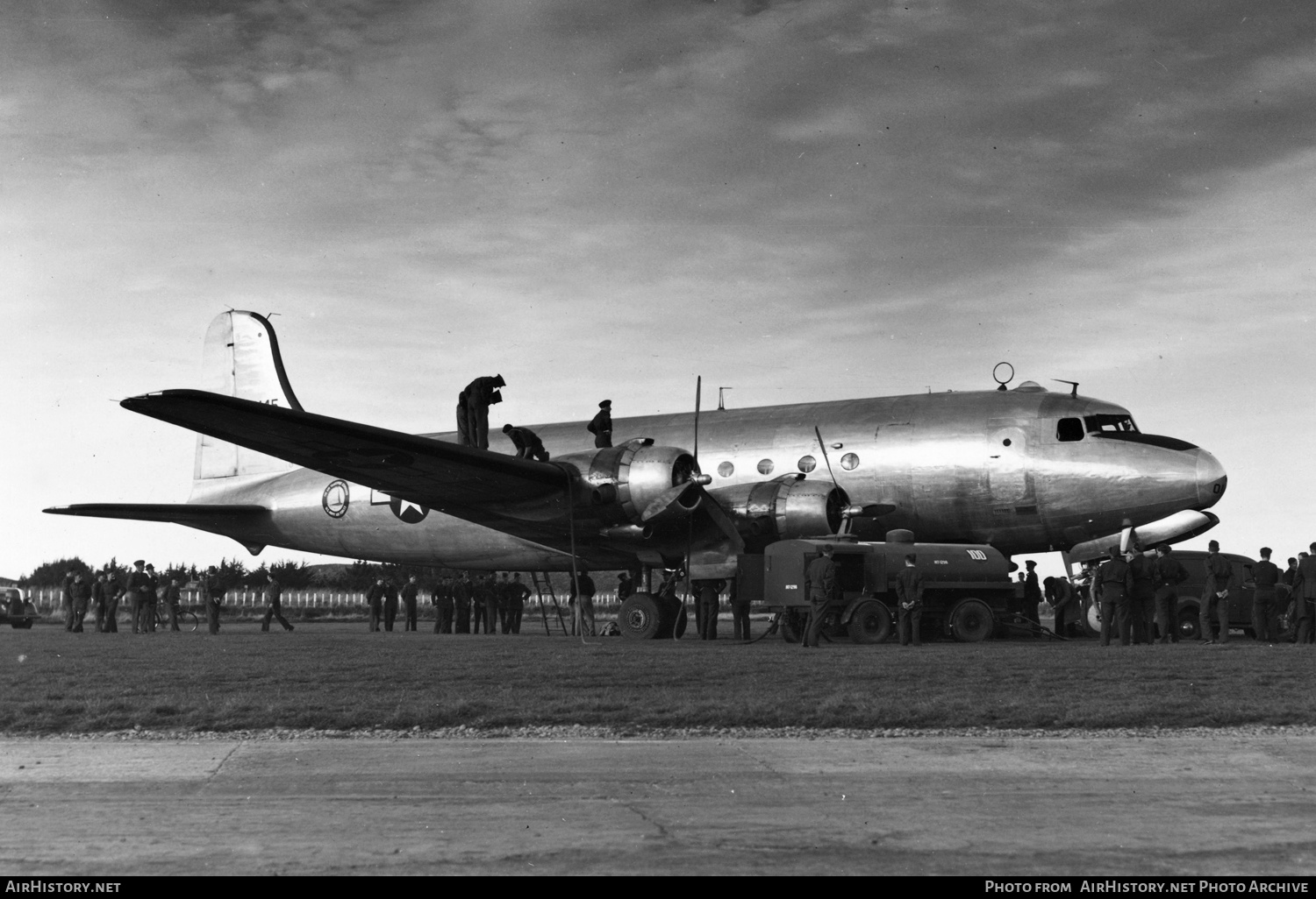 Aircraft Photo of 42-107445 / 2107445 | Douglas C-54A Skymaster | USA - Air Force | AirHistory.net #500265