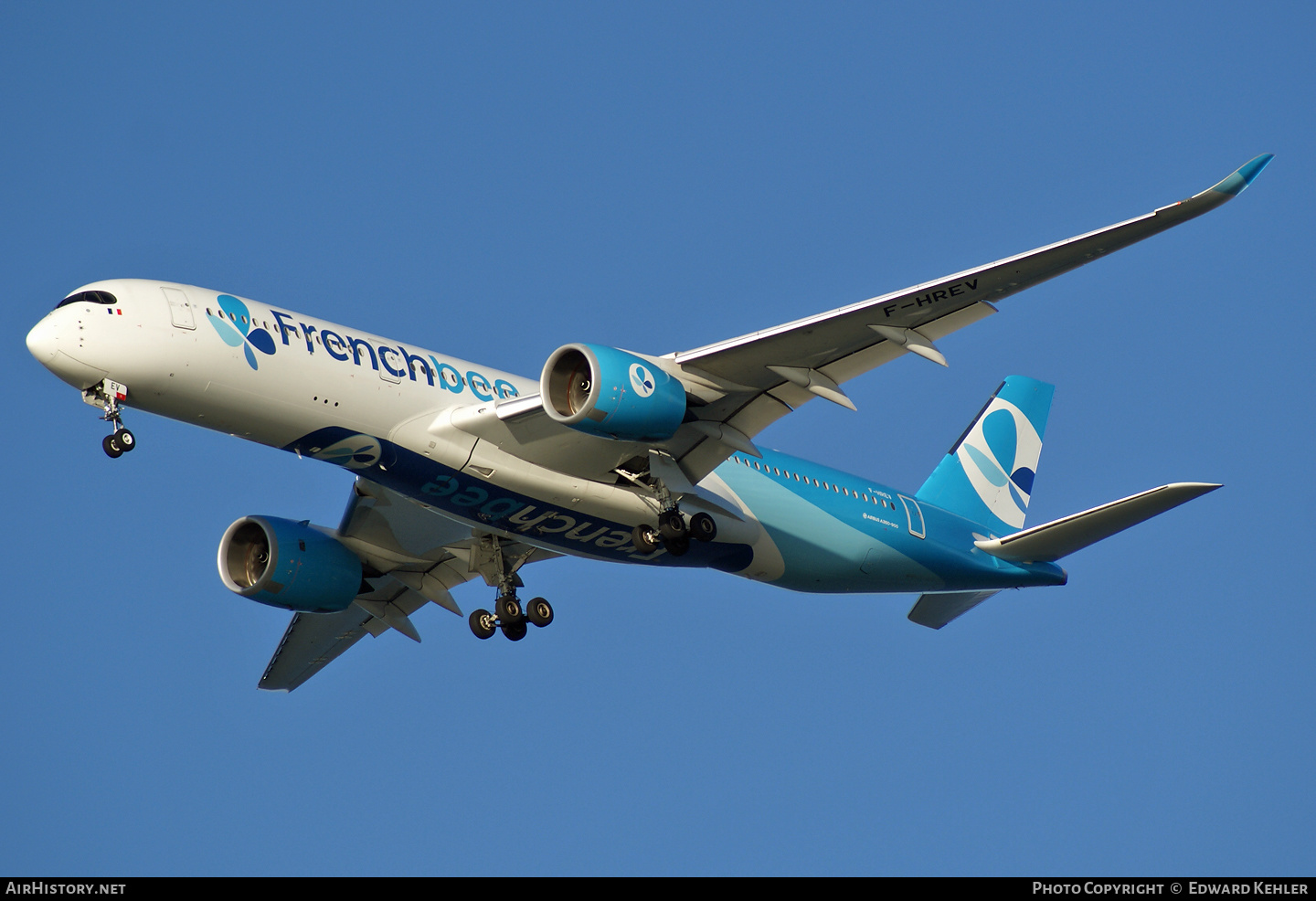 Aircraft Photo of F-HREV | Airbus A350-941 | French Bee | AirHistory.net #500269