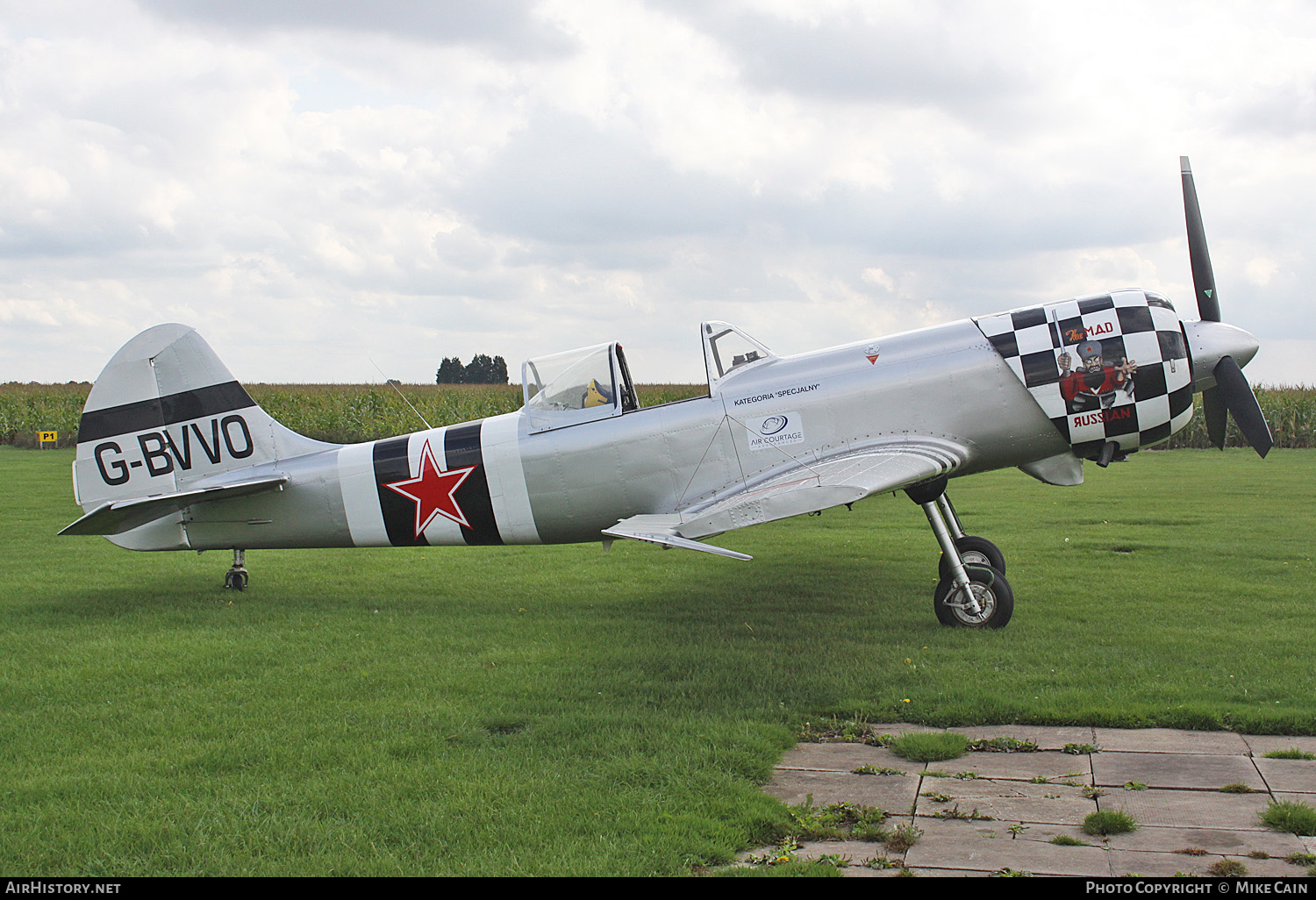 Aircraft Photo of G-BVVO | Yakovlev Yak-50 | Soviet Union - Air Force | AirHistory.net #500272