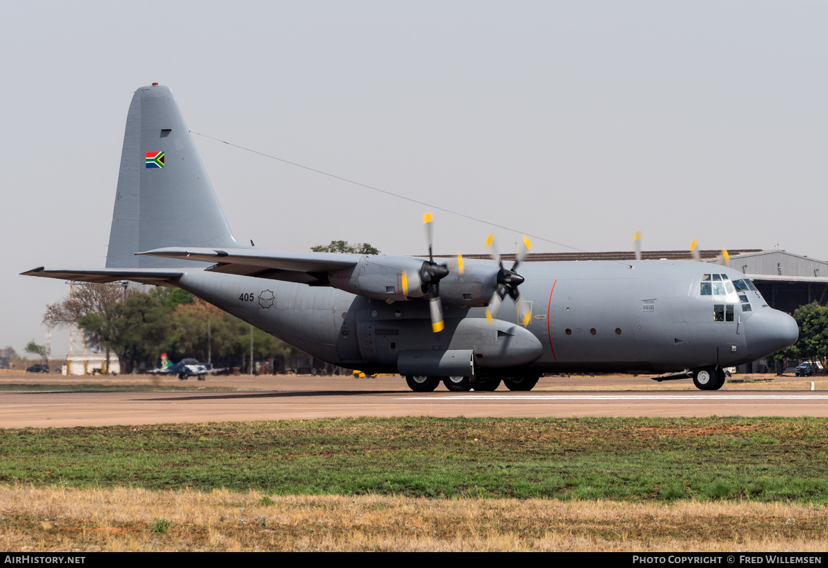 Aircraft Photo of 405 | Lockheed C-130BZ Hercules (L-282) | South Africa - Air Force | AirHistory.net #500274