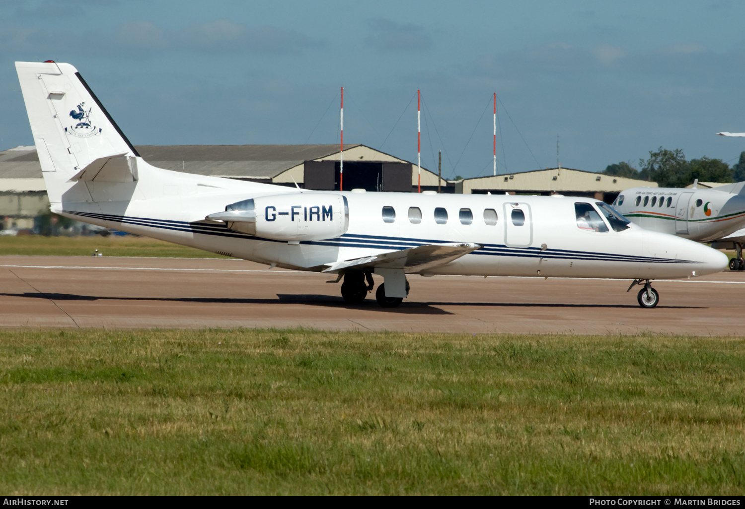 Aircraft Photo of G-FIRM | Cessna 550 Citation Bravo | Marshall of Cambridge | AirHistory.net #500277