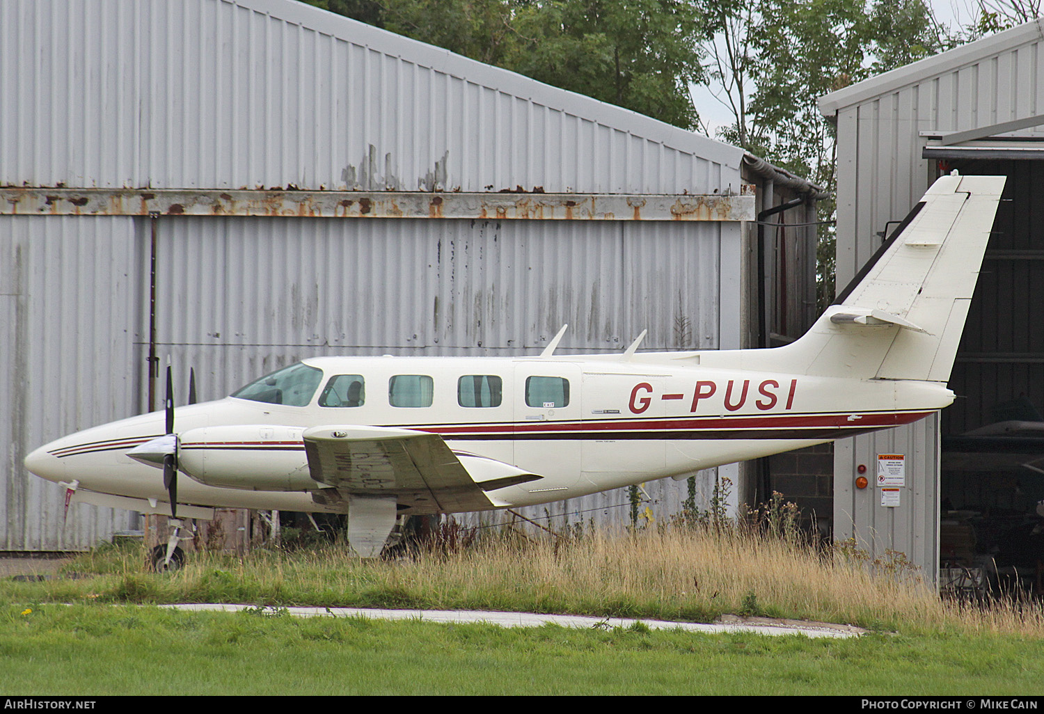 Aircraft Photo of G-PUSI | Cessna T303 Crusader | AirHistory.net #500281