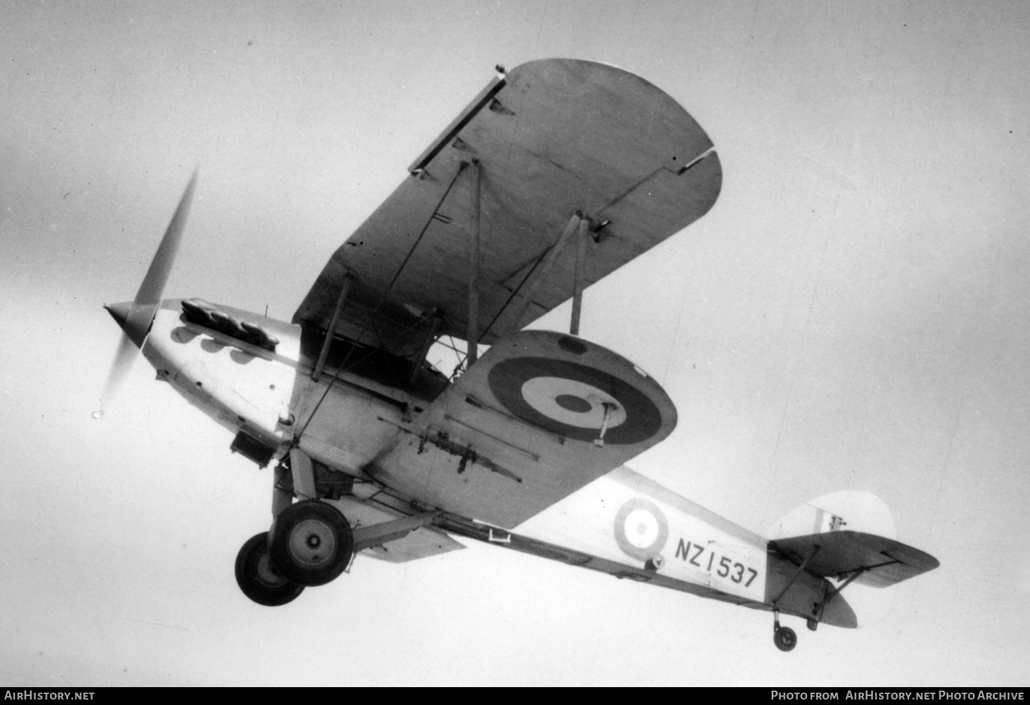 Aircraft Photo of NZ1537 | Hawker Hind Trainer | New Zealand - Air Force | AirHistory.net #500293