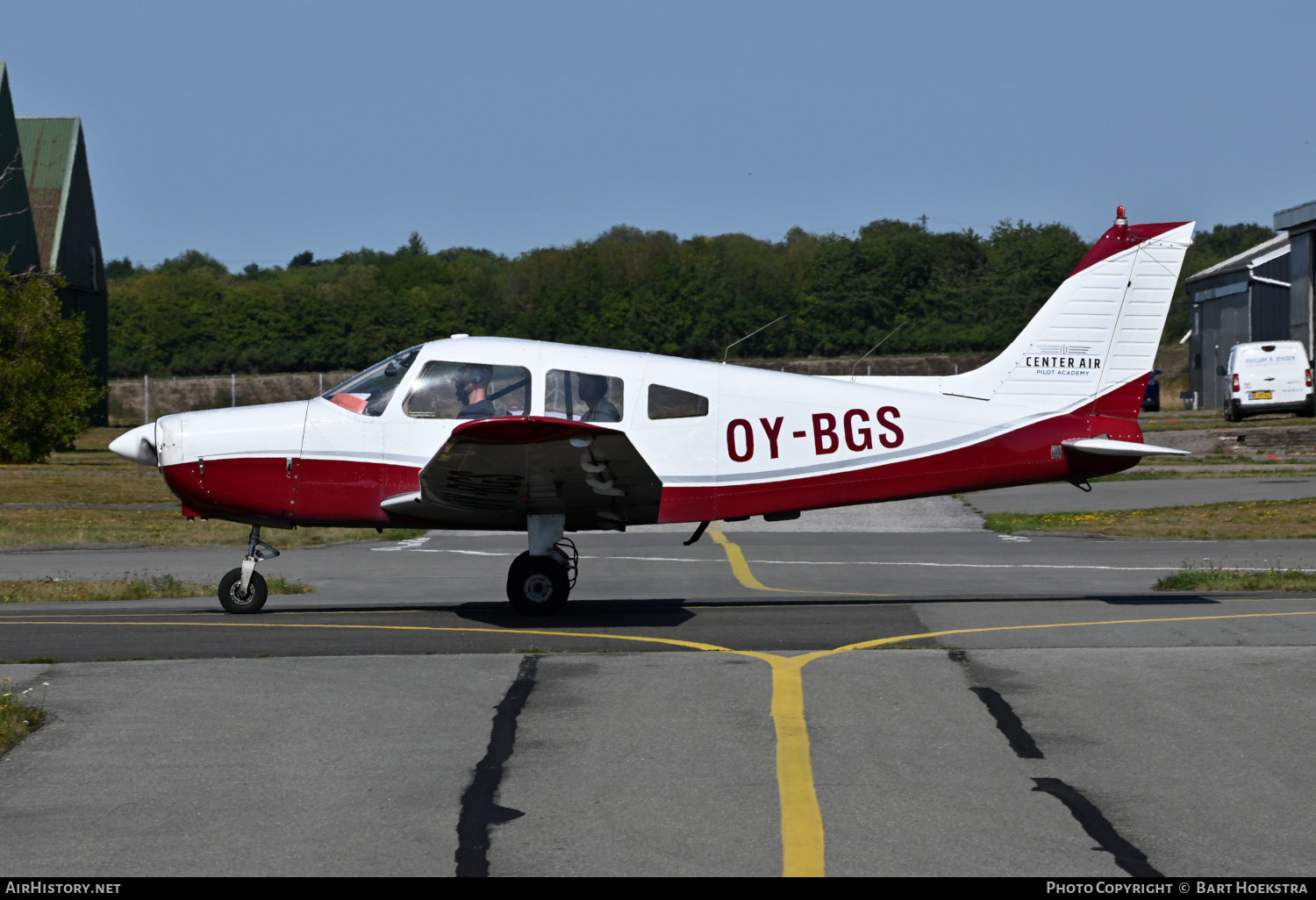 Aircraft Photo of OY-BGS | Piper PA-28-151 Cherokee Warrior | Center Air Pilot Academy | AirHistory.net #500310