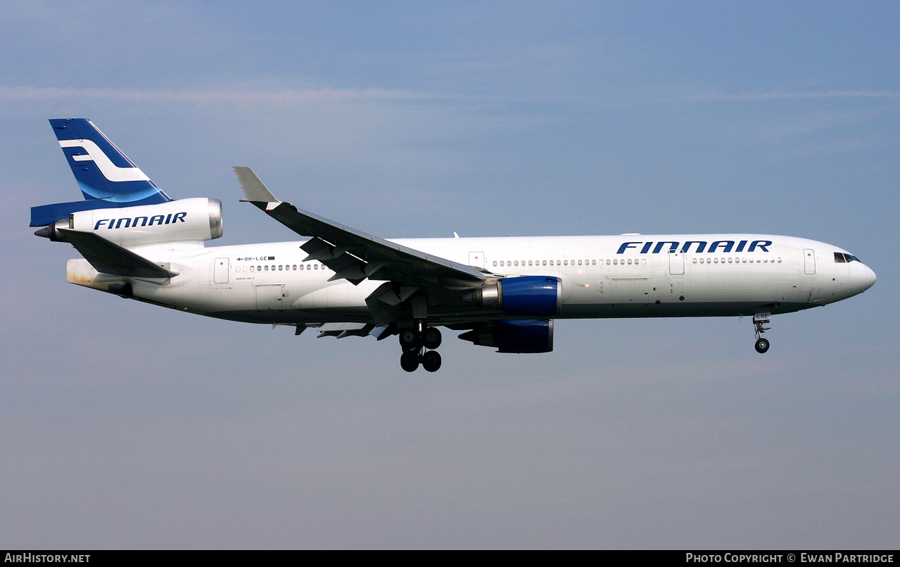 Aircraft Photo of OH-LGE | McDonnell Douglas MD-11 | Finnair | AirHistory.net #500314