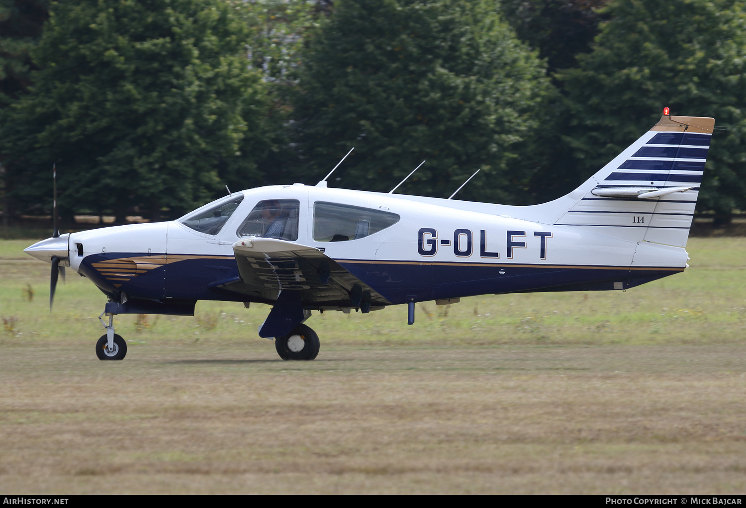 Aircraft Photo of G-OLFT | Rockwell Commander 114 | AirHistory.net #500319