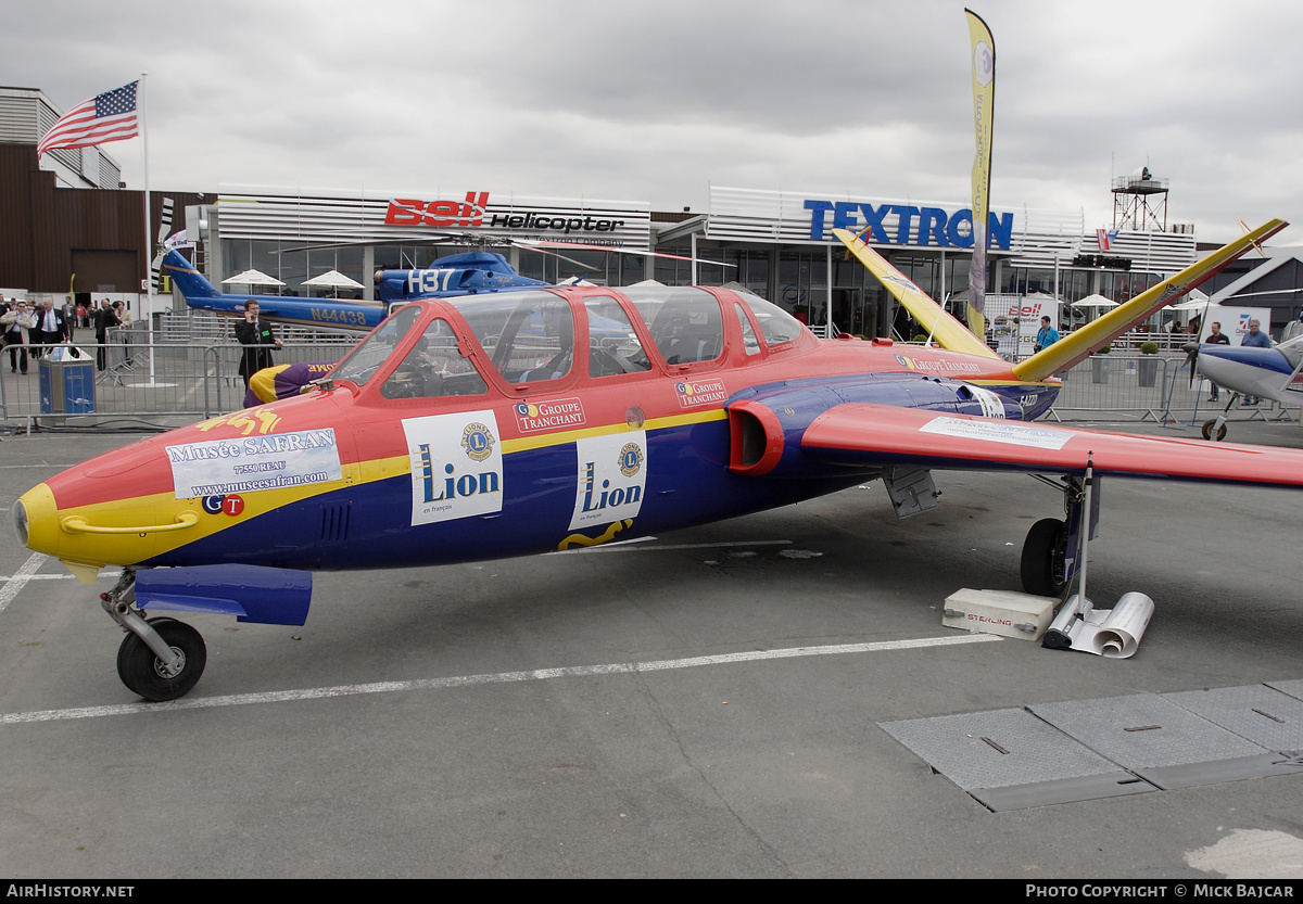 Aircraft Photo of F-AZZD | Fouga CM-170R Magister | Patrouille Tranchant | AirHistory.net #500320