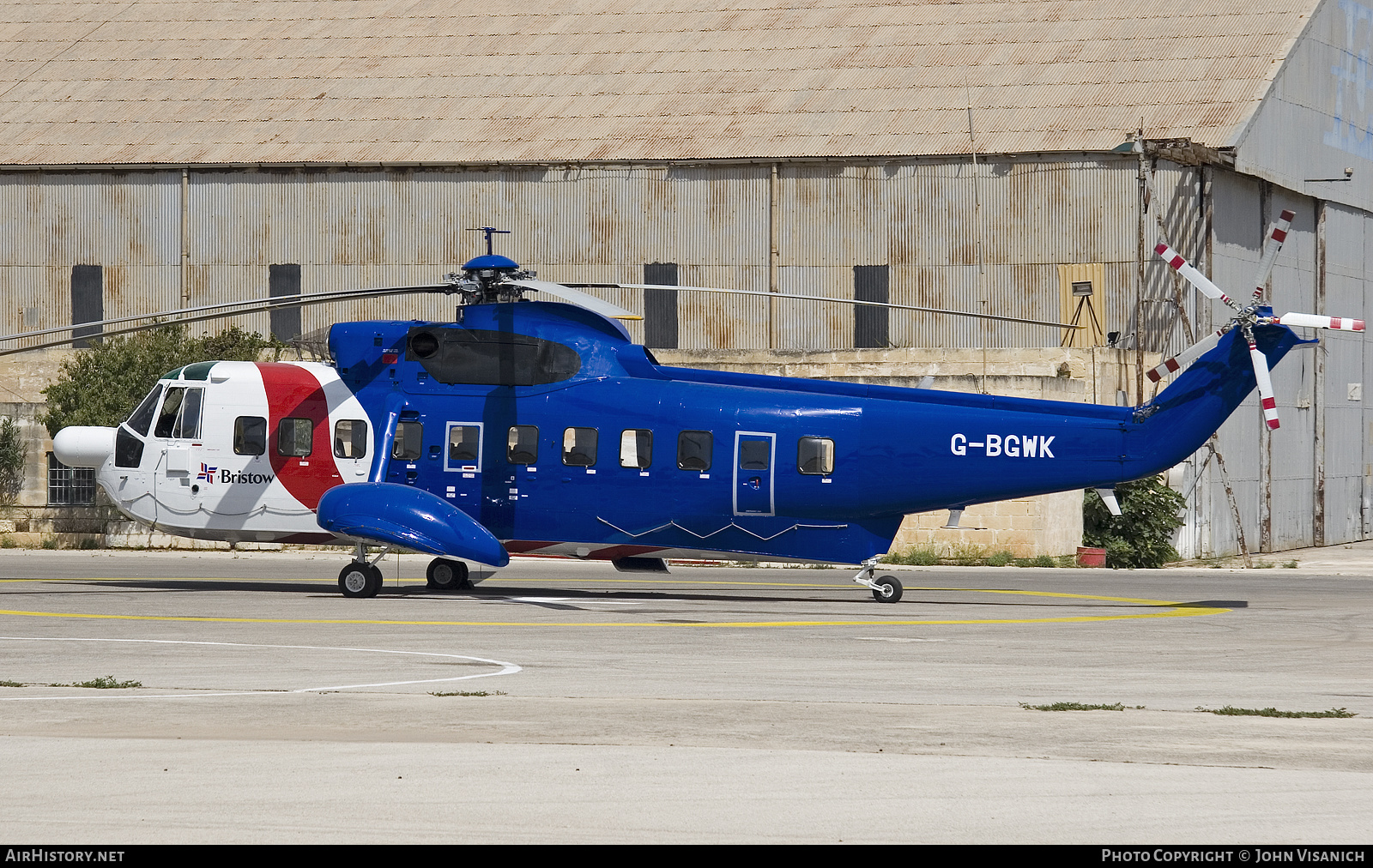 Aircraft Photo of G-BGWK | Sikorsky S-61N MkII | Bristow Helicopters | AirHistory.net #500347