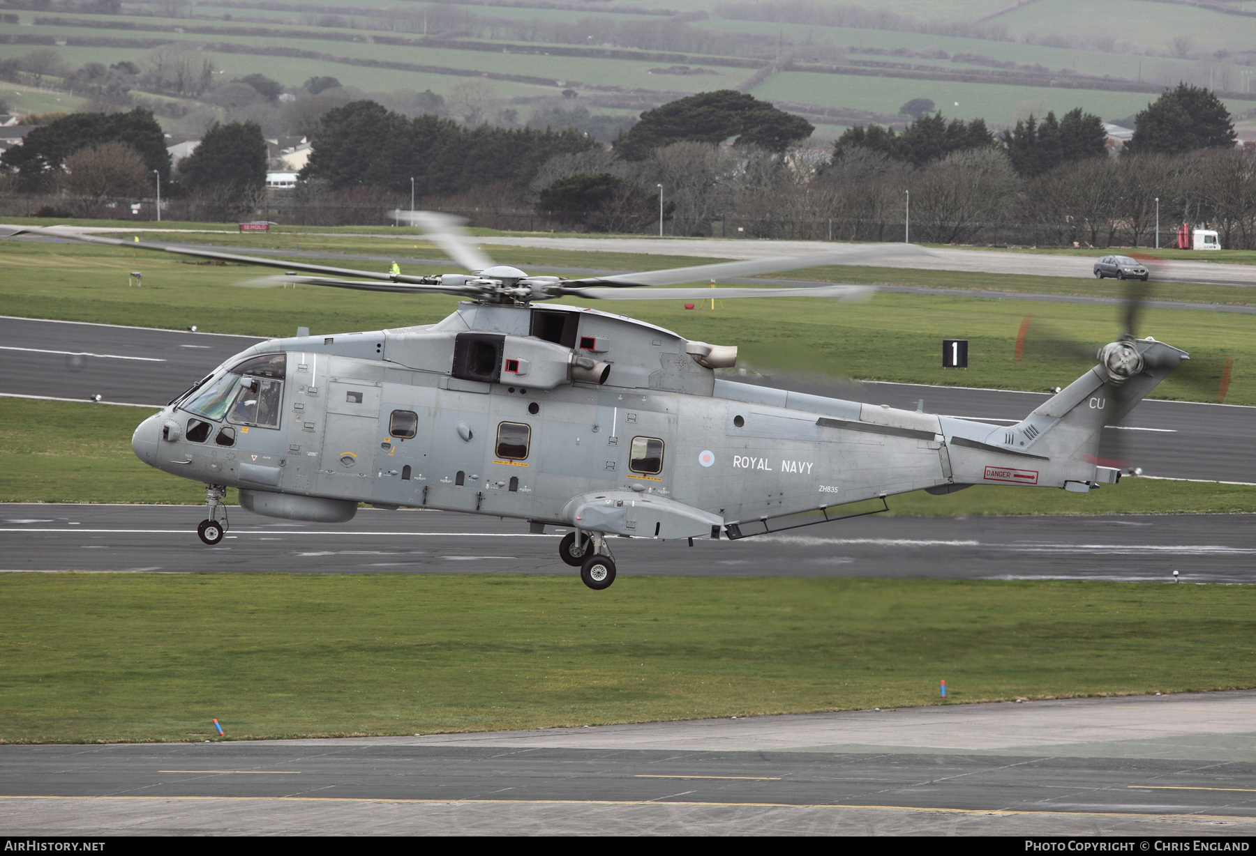 Aircraft Photo of ZH835 | EHI EH101-111 Merlin HM1 | UK - Navy | AirHistory.net #500387
