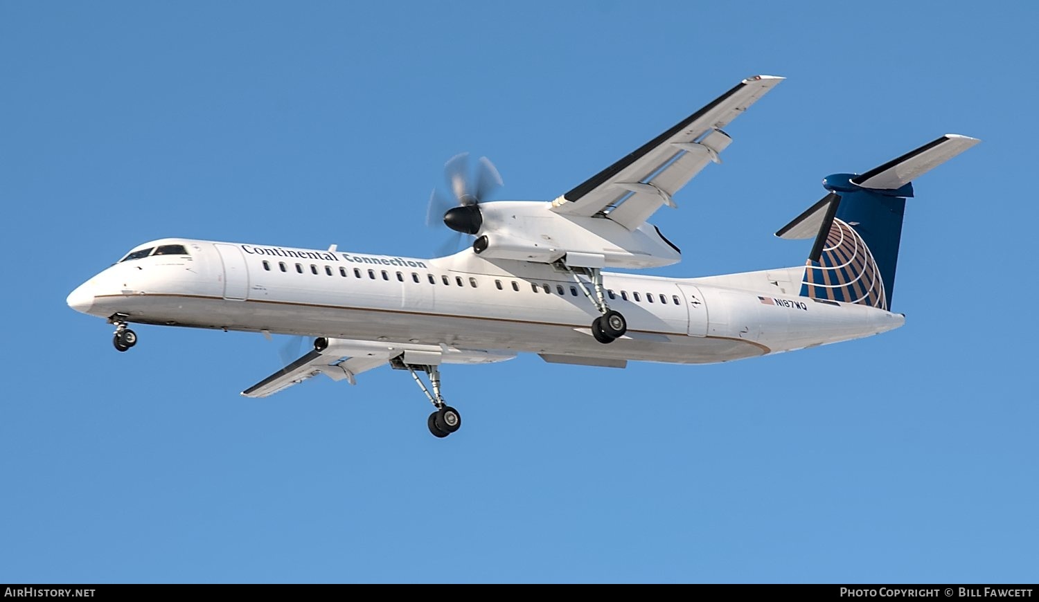 Aircraft Photo of N187WQ | Bombardier DHC-8-402 Dash 8 | Continental Connection | AirHistory.net #500393