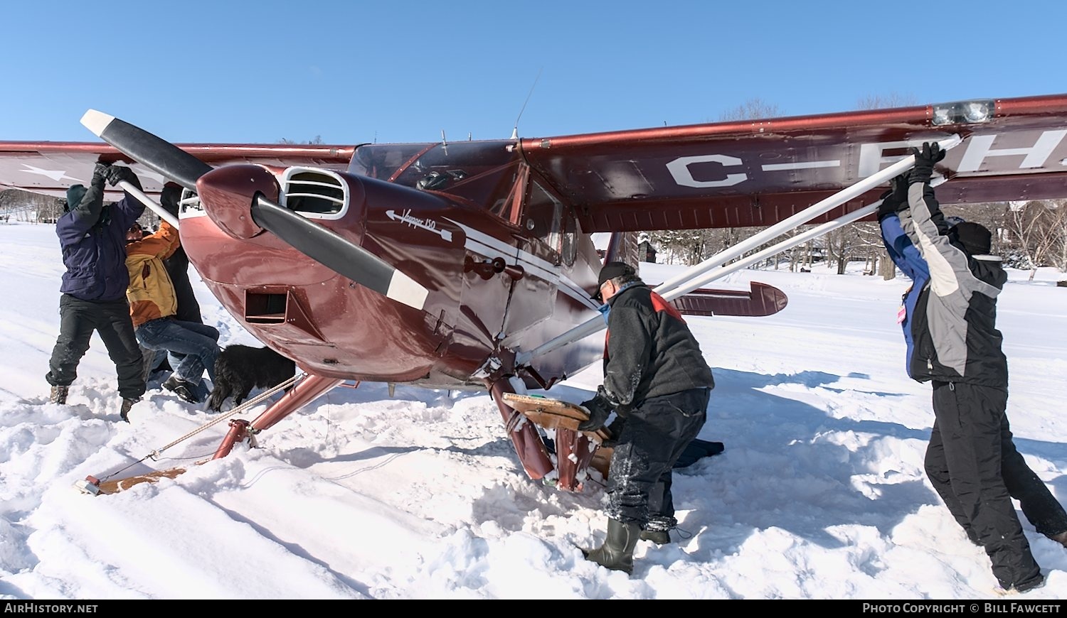 Aircraft Photo of C-FHPR | Stinson 108X | AirHistory.net #500412