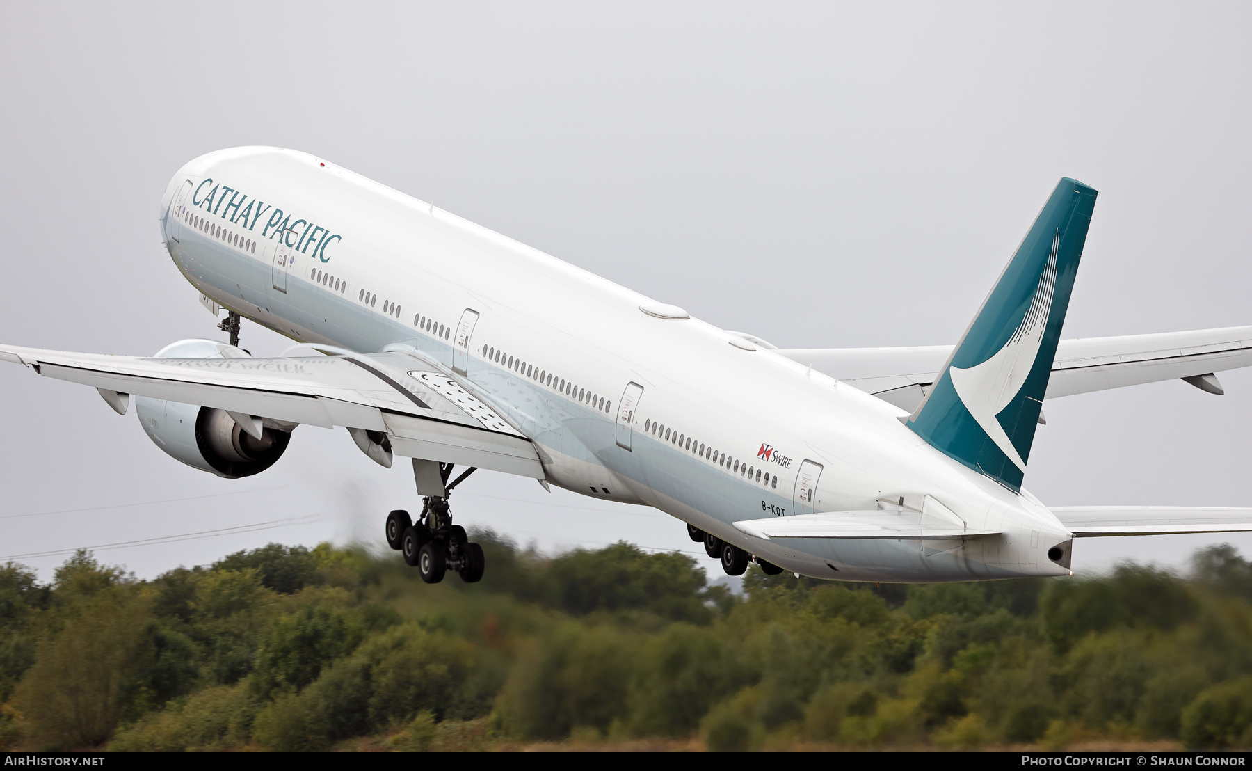 Aircraft Photo of B-KQT | Boeing 777-367/ER | Cathay Pacific Airways | AirHistory.net #500416