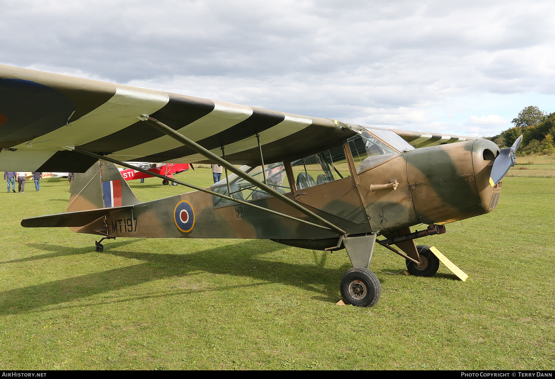 Aircraft Photo of G-ANHS / MT197 | Taylorcraft G Auster Mk4 | UK - Air Force | AirHistory.net #500417