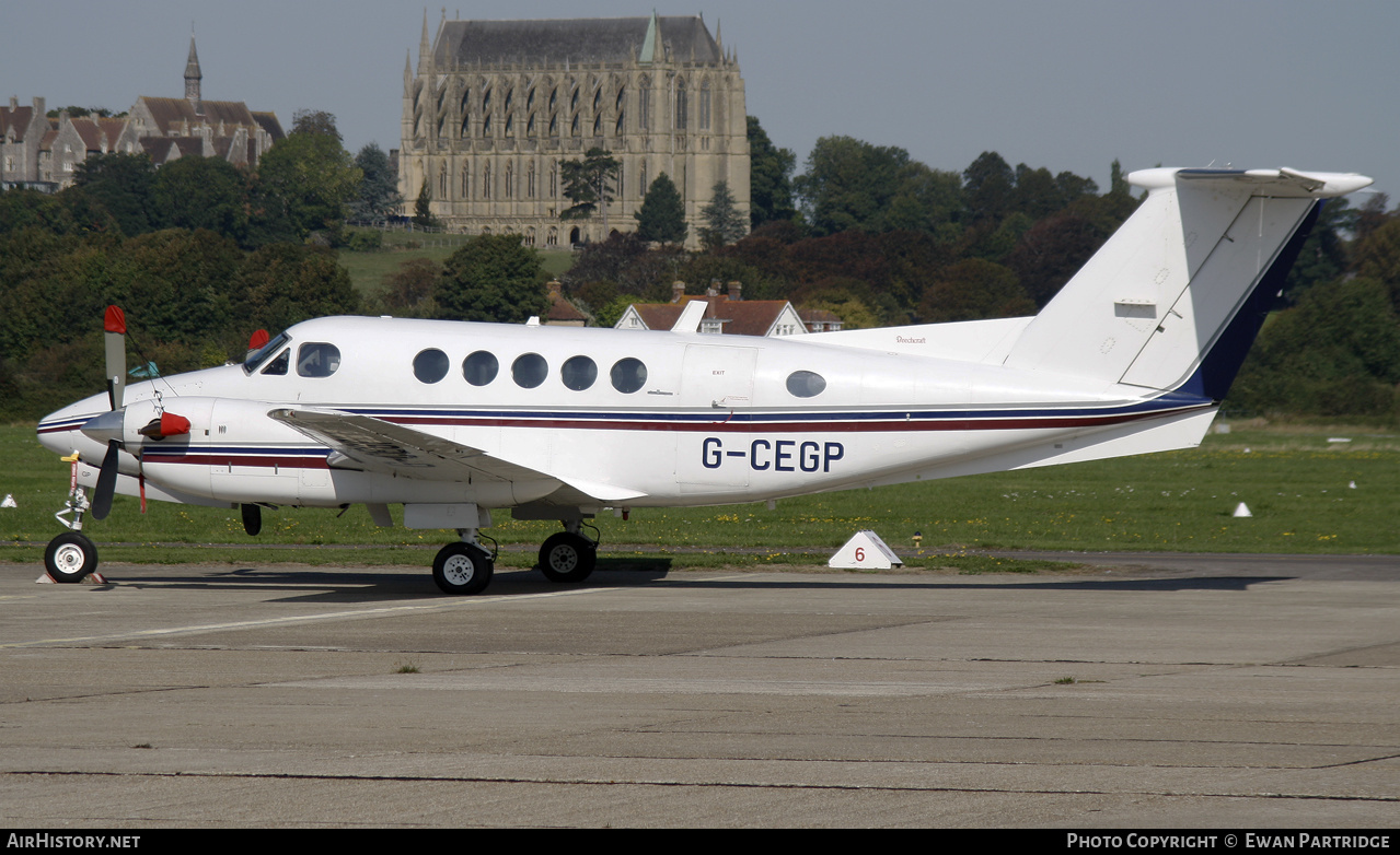 Aircraft Photo of G-CEGP | Beech 200 Super King Air | AirHistory.net #500441