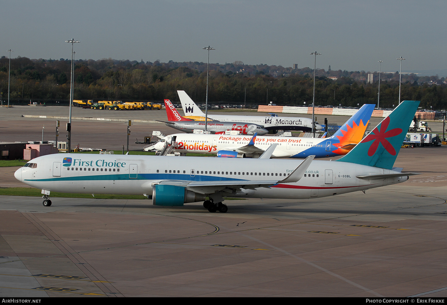 Aircraft Photo of G-OOBL | Boeing 767-324/ER | First Choice Airways | AirHistory.net #500448